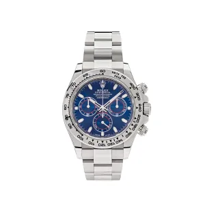 Rolex Daytona 116509 White Gold Blue Dial (2018)