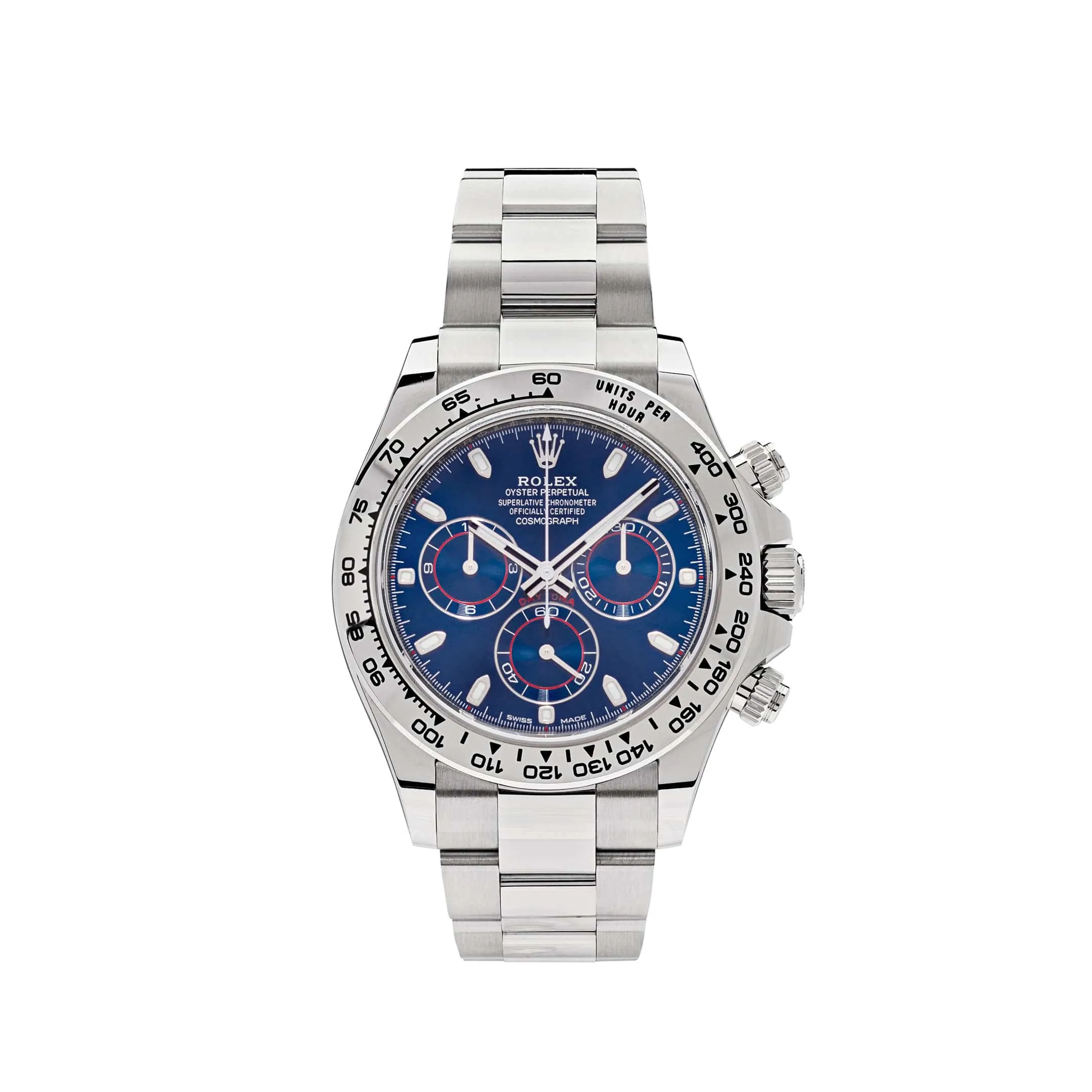 Rolex Daytona 116509 White Gold Blue Dial (2018)