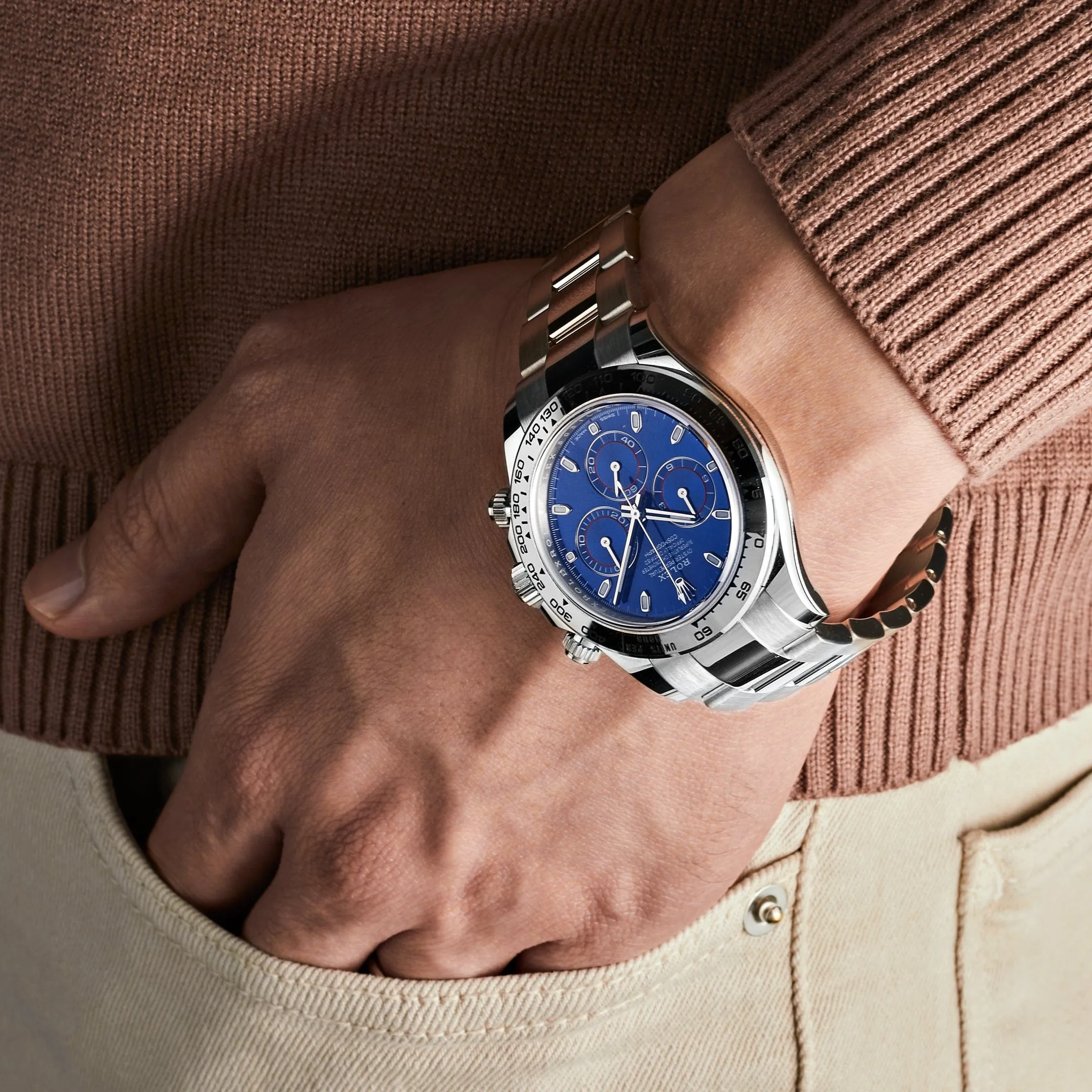 Rolex Daytona 116509 White Gold Blue Dial (2018)