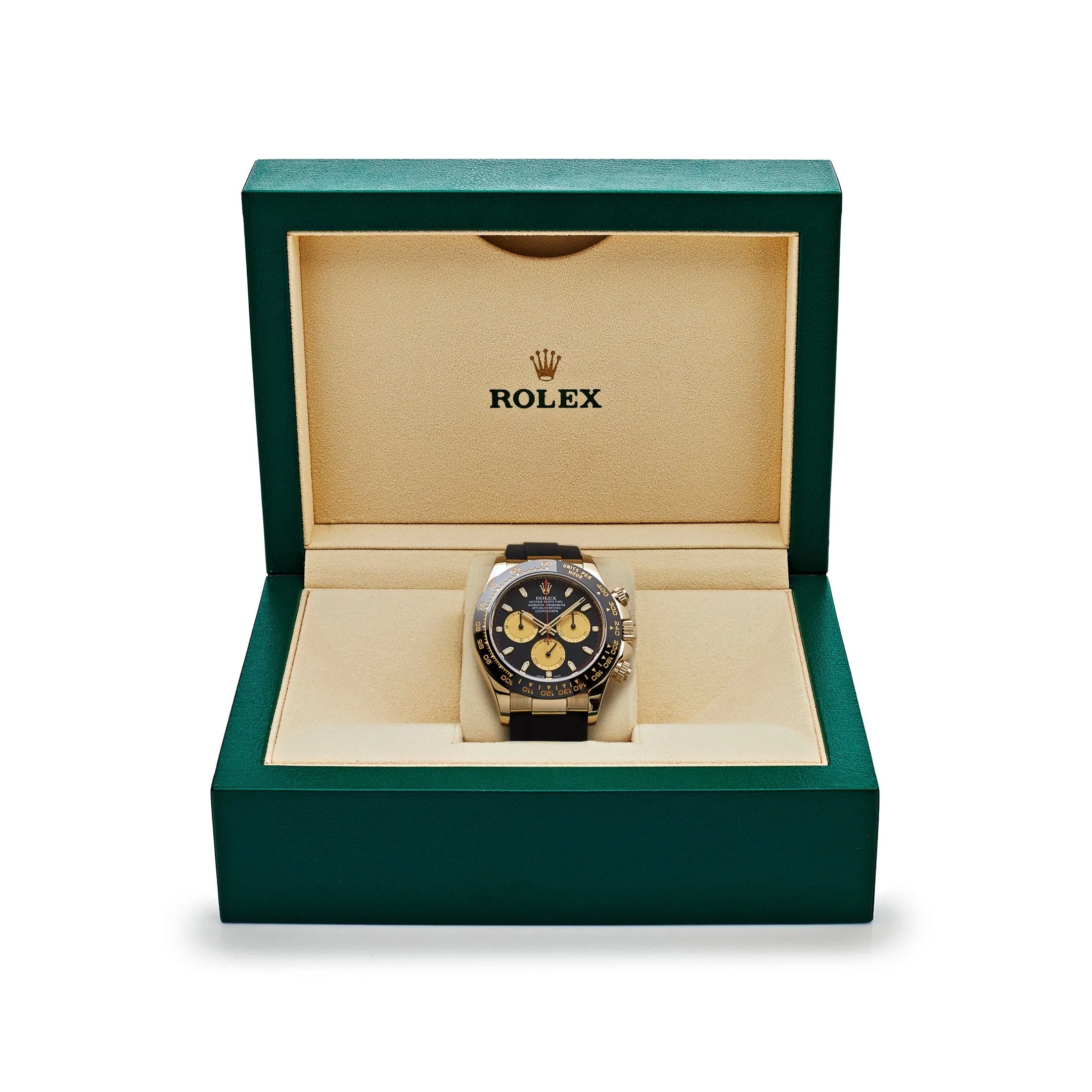Rolex Daytona 116518LN 'Paul Newman' Yellow Gold Black Dial (2022)