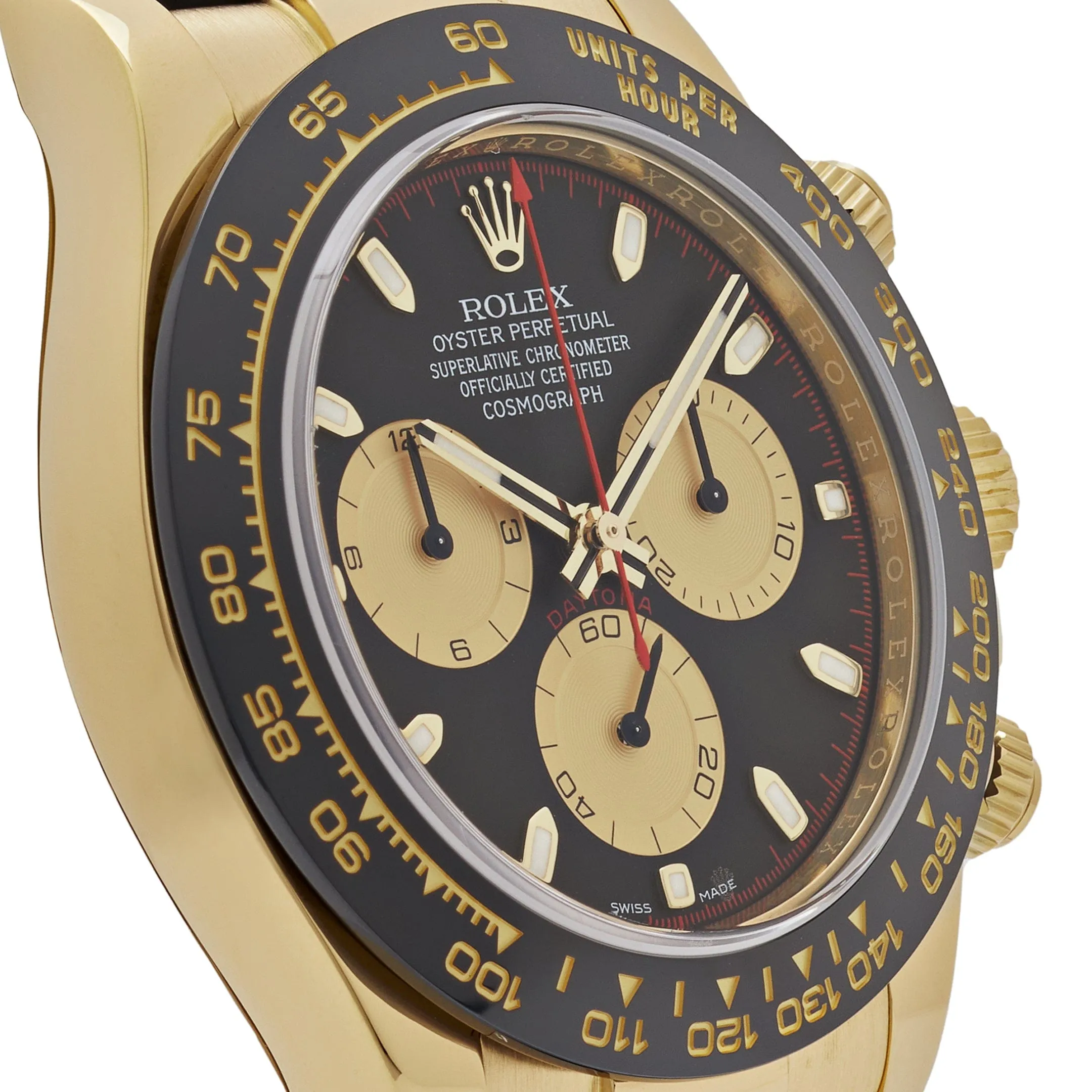 Rolex Daytona 116518LN 'Paul Newman' Yellow Gold Black Dial (2022)