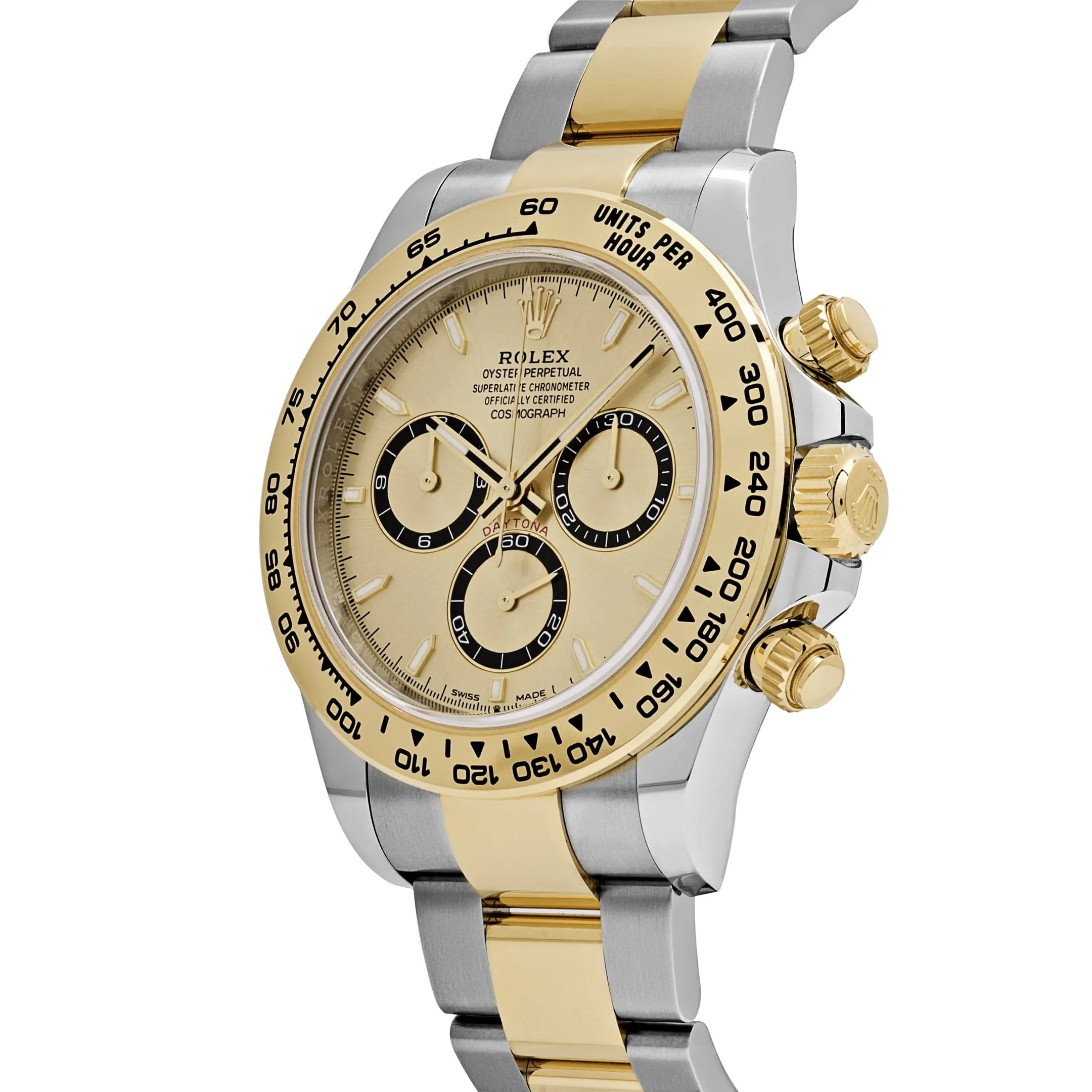 Rolex Daytona 126503 Yellow Gold Stainless Steel Champagne Dial