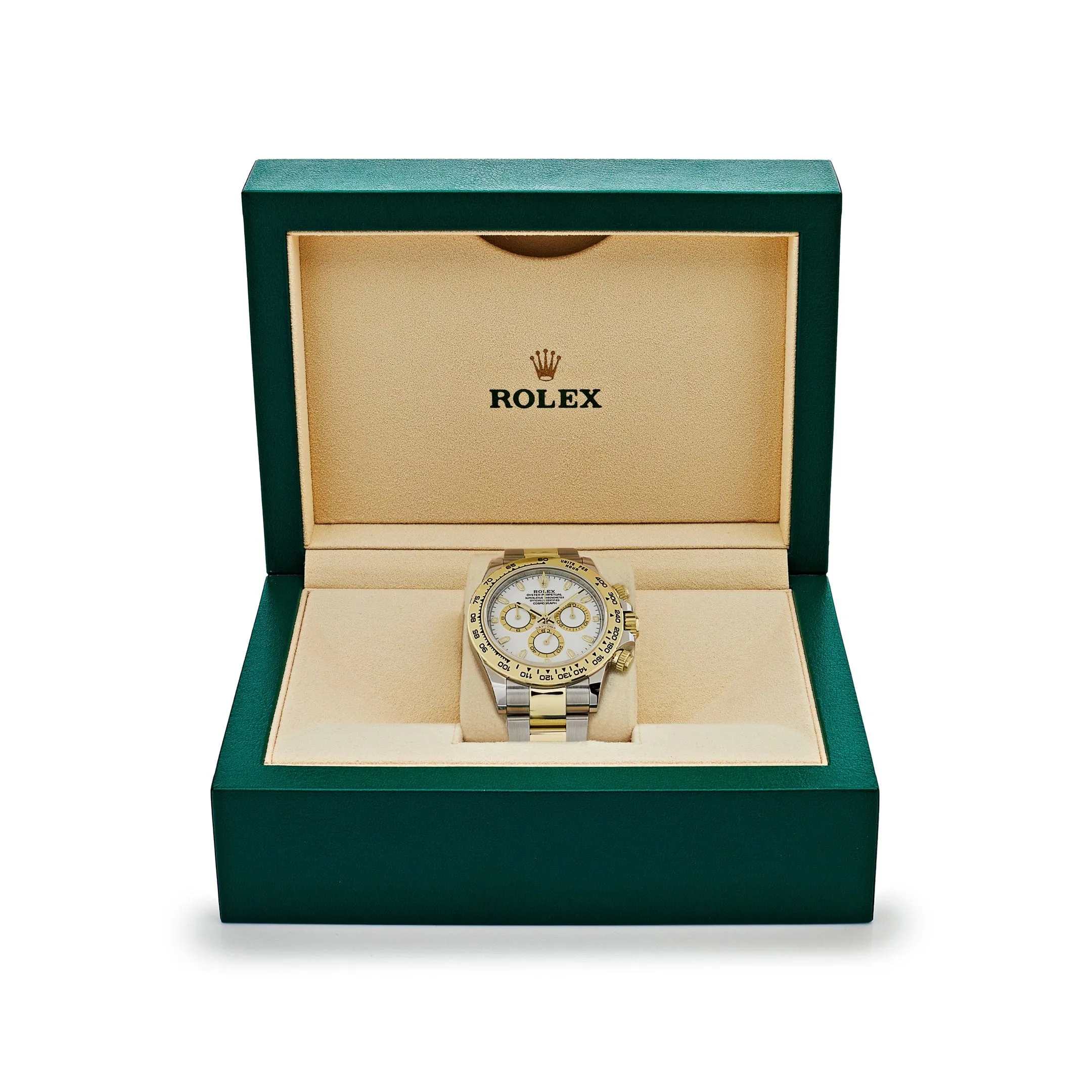 Rolex Daytona 126503 Yellow Gold Stainless Steel White Dial (2024)