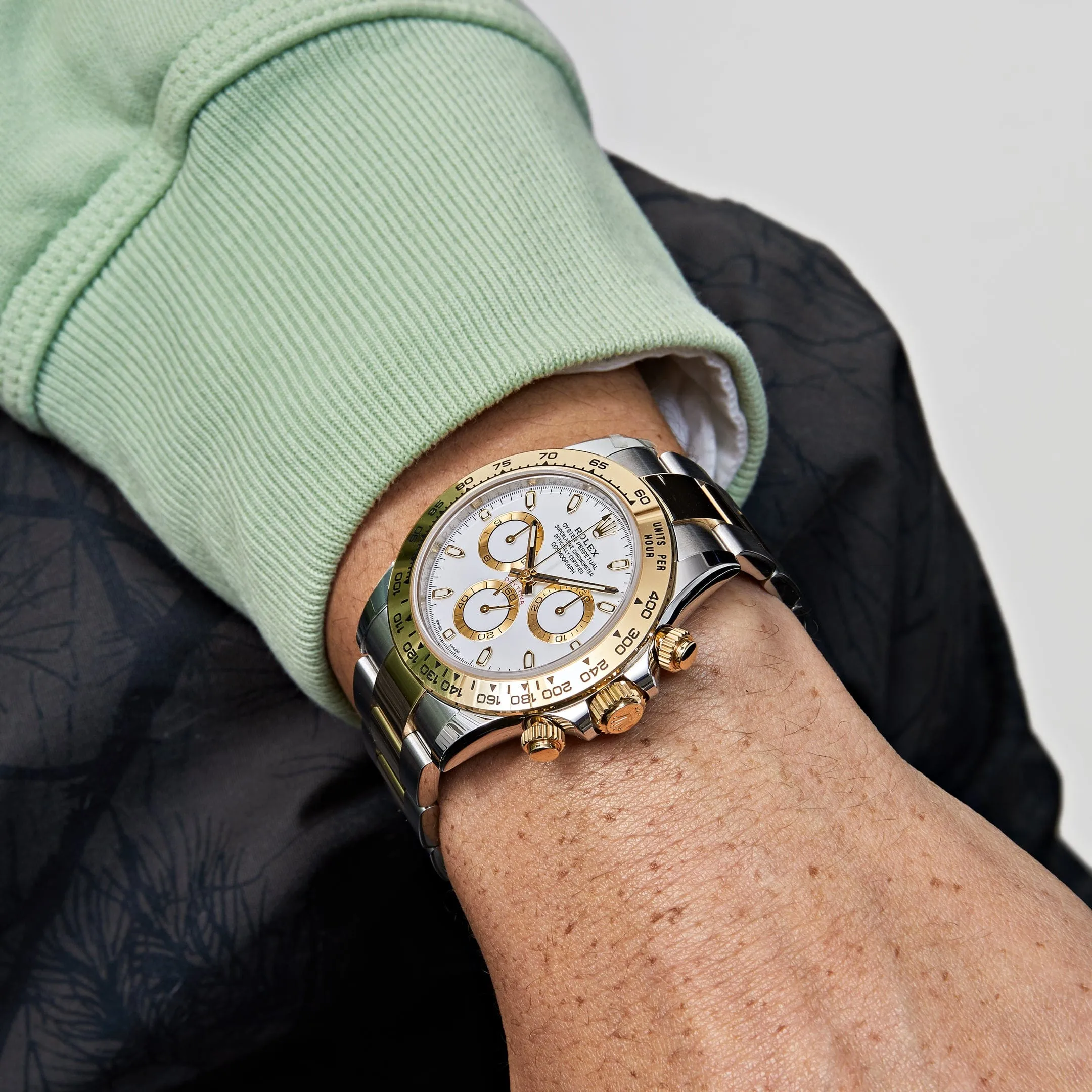 Rolex Daytona 126503 Yellow Gold Stainless Steel White Dial (2024)