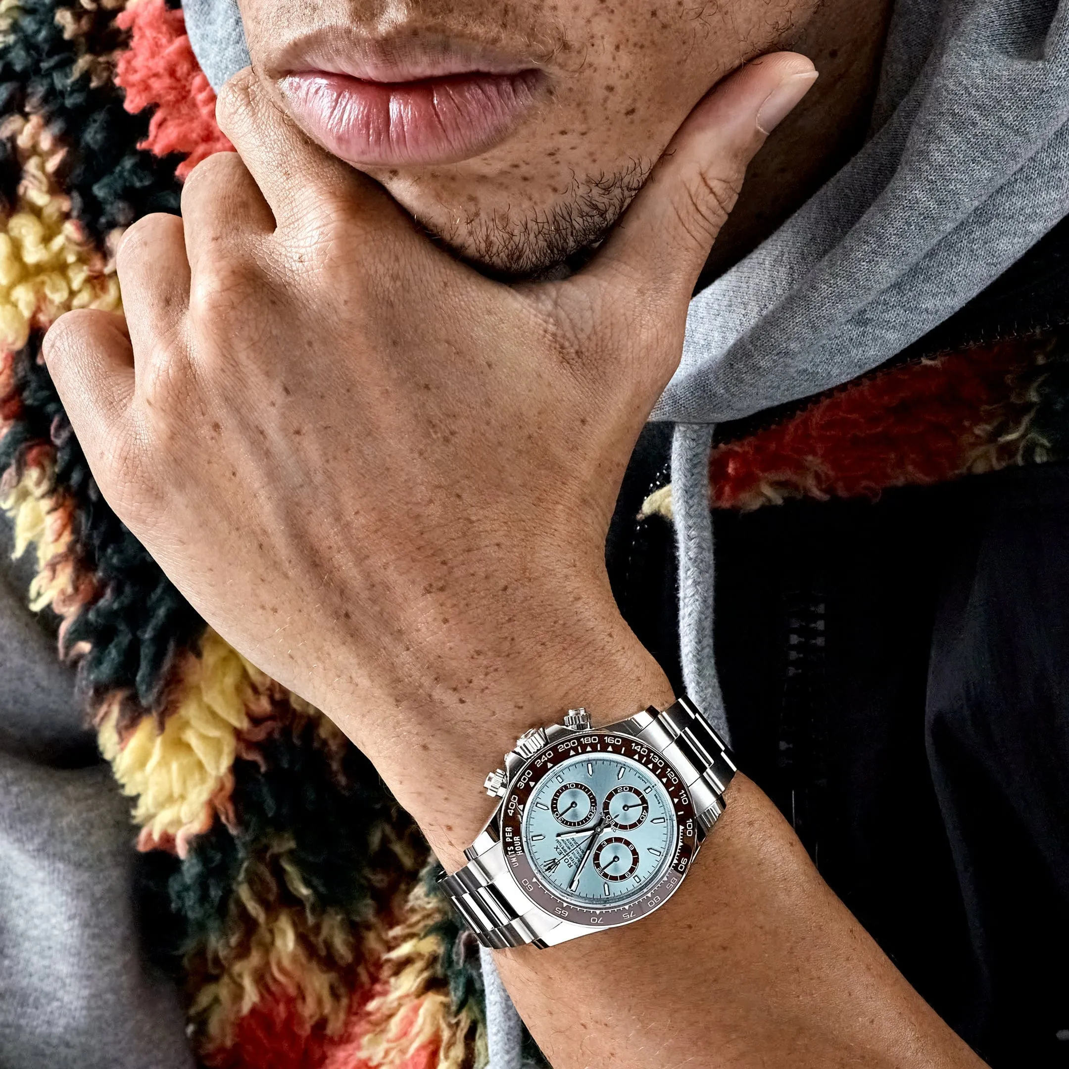 Rolex Daytona 126506 Platinum Ice Blue Dial