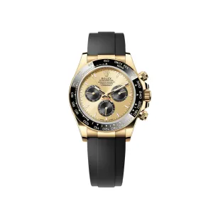 Rolex Daytona 126518LN Yellow Gold Champagne Black Dial (2024)