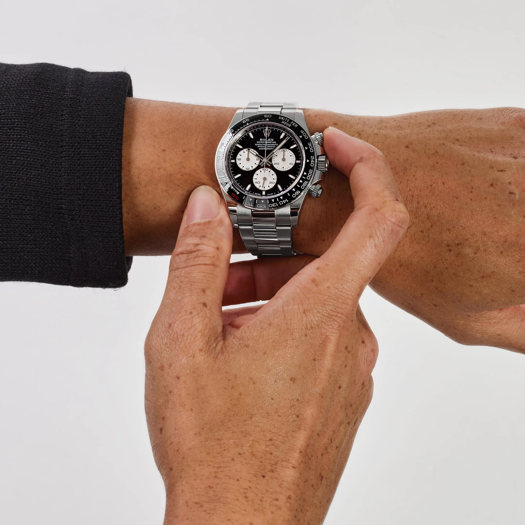 Rolex Daytona 126529LN 'Le Mans' White Gold Black Dial