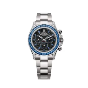 Rolex Daytona 126599TSA White Gold Silver Sheen Obsidian Dial Sapphire Bezel (2025)
