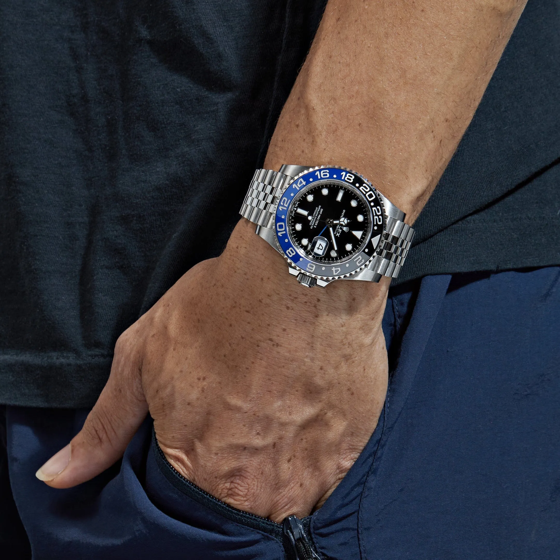 Rolex GMT-Master II 126710BLNR 'Batgirl' Stainless Steel Jubilee (2021)