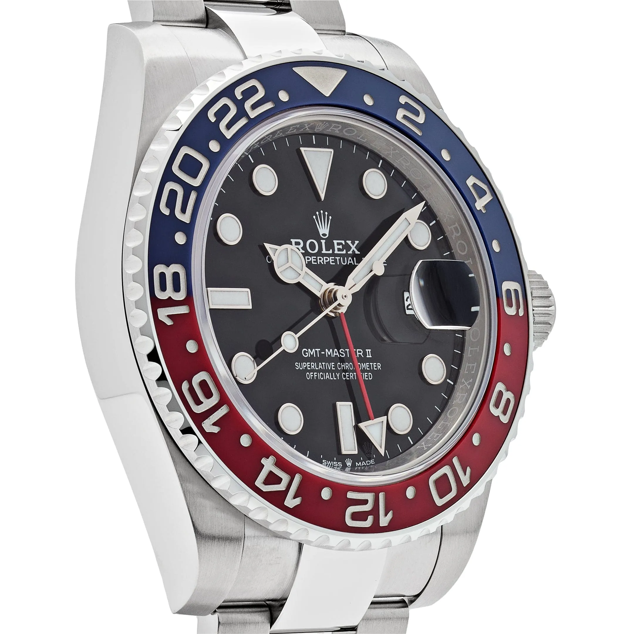 Rolex GMT-Master II 126710BLRO 'Pepsi' Stainless Steel Black Dial Oyster (2025)