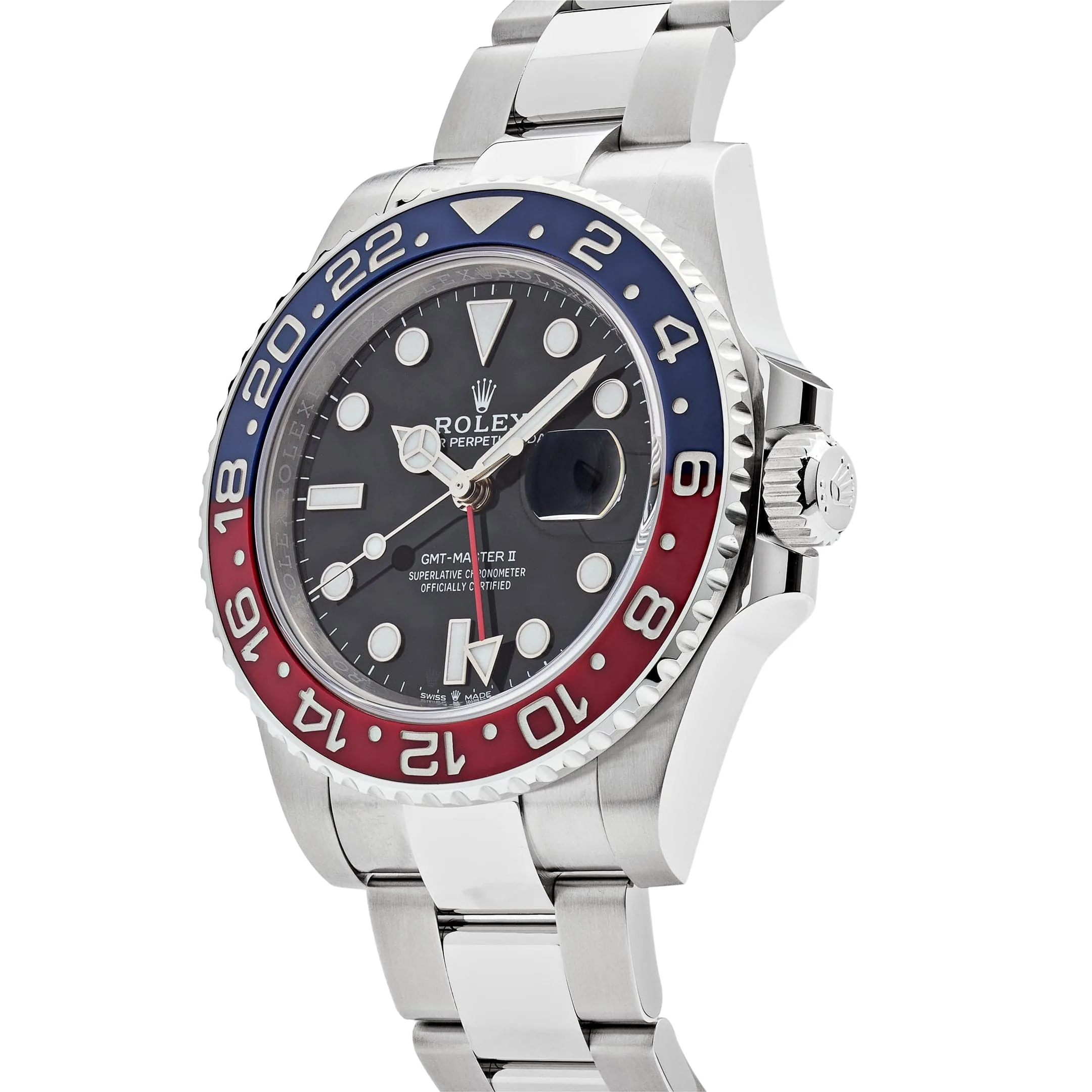 Rolex GMT-Master II 126710BLRO 'Pepsi' Stainless Steel Black Dial Oyster (2025)