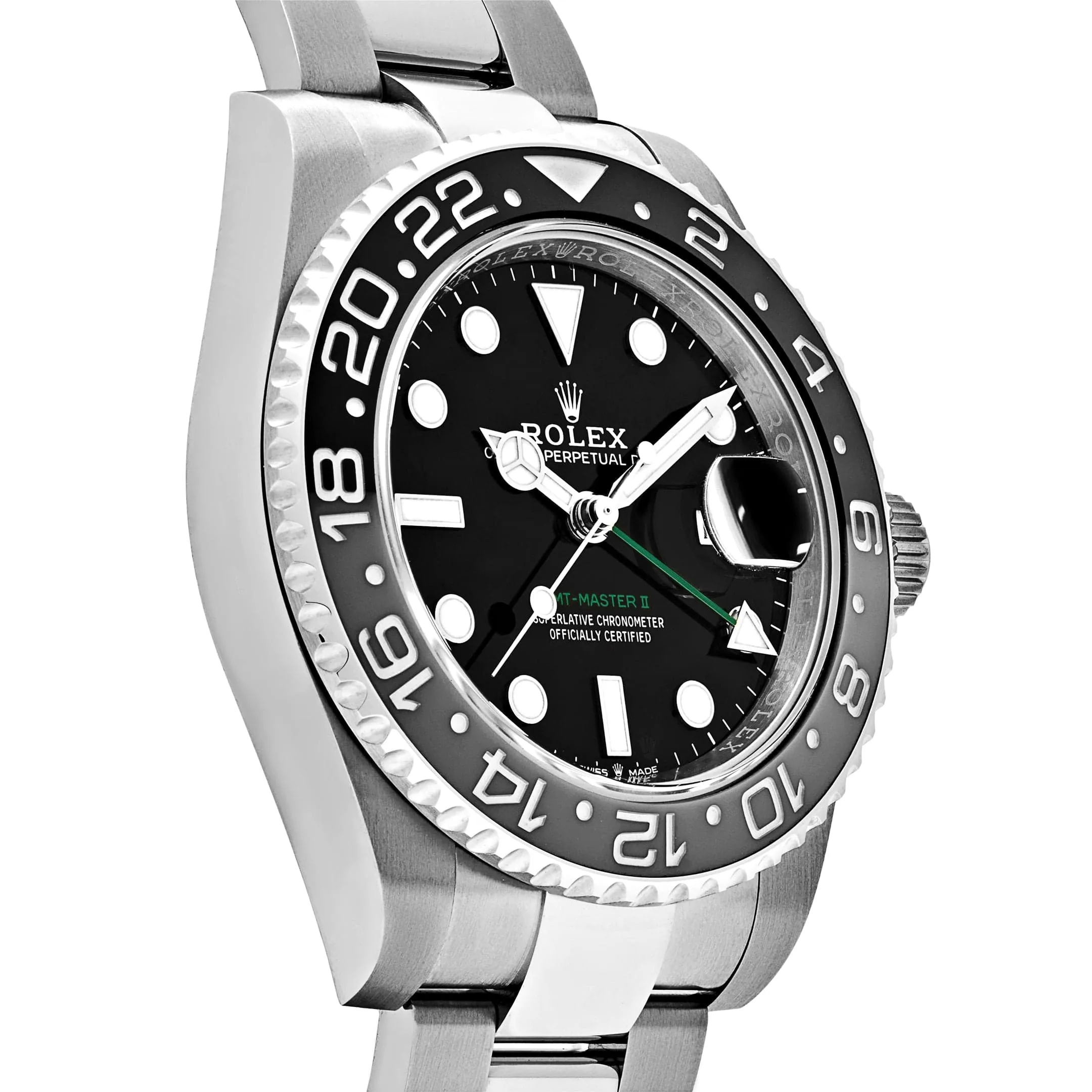Rolex GMT-Master II 126710GRNR 'Bruce Wayne' Stainless Steel Black Dial Oyster (2024)
