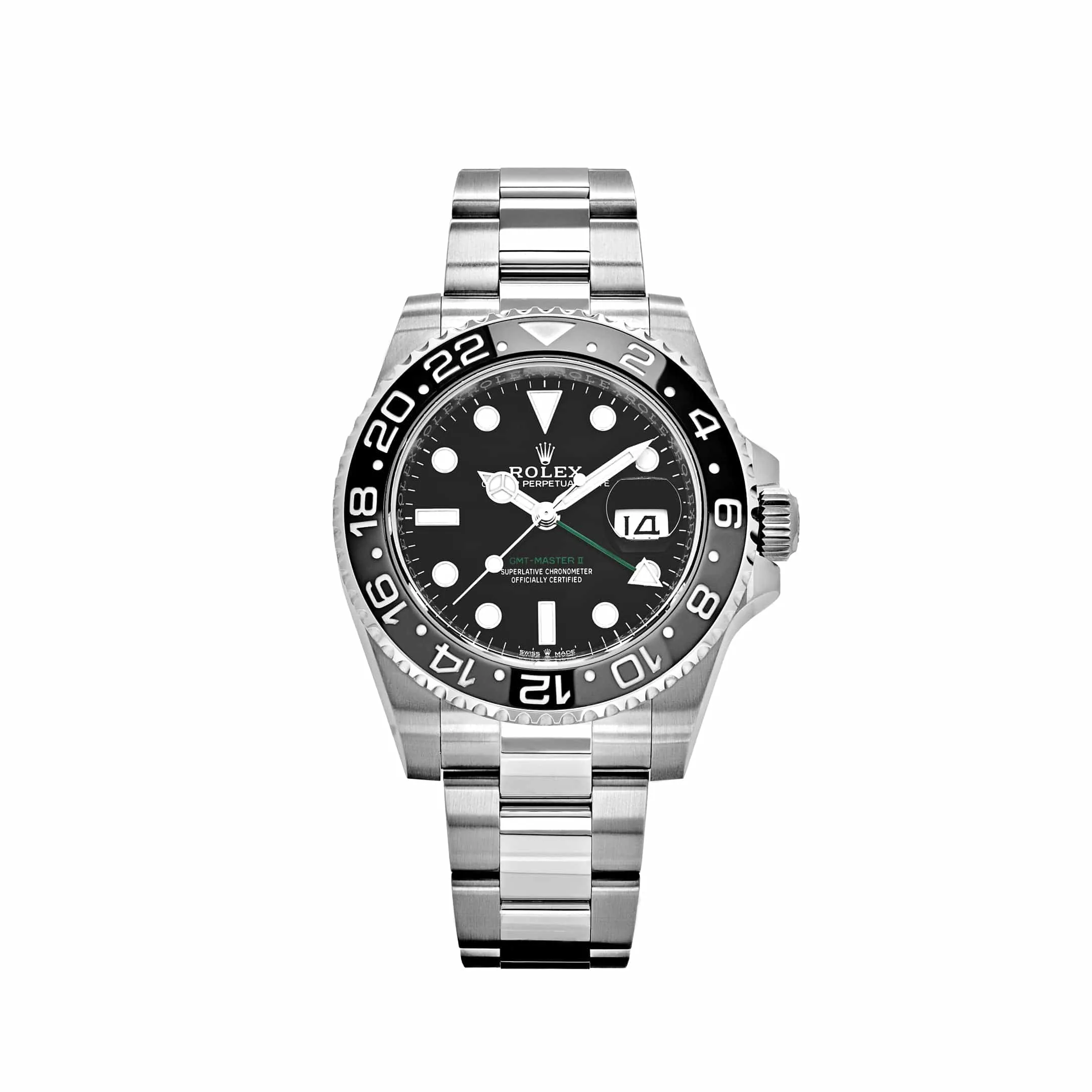 Rolex GMT-Master II 126710GRNR 'Bruce Wayne' Stainless Steel Black Dial Oyster (2024)