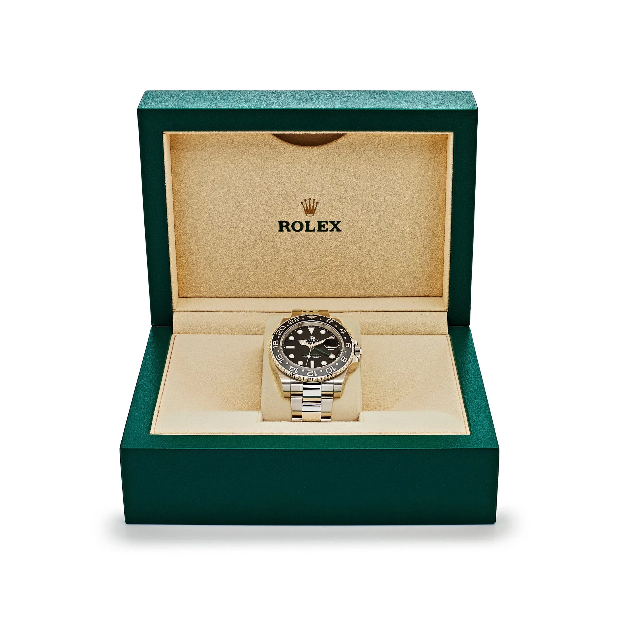 Rolex GMT-Master II 126710GRNR 'Bruce Wayne' Stainless Steel Black Dial Oyster (2024)