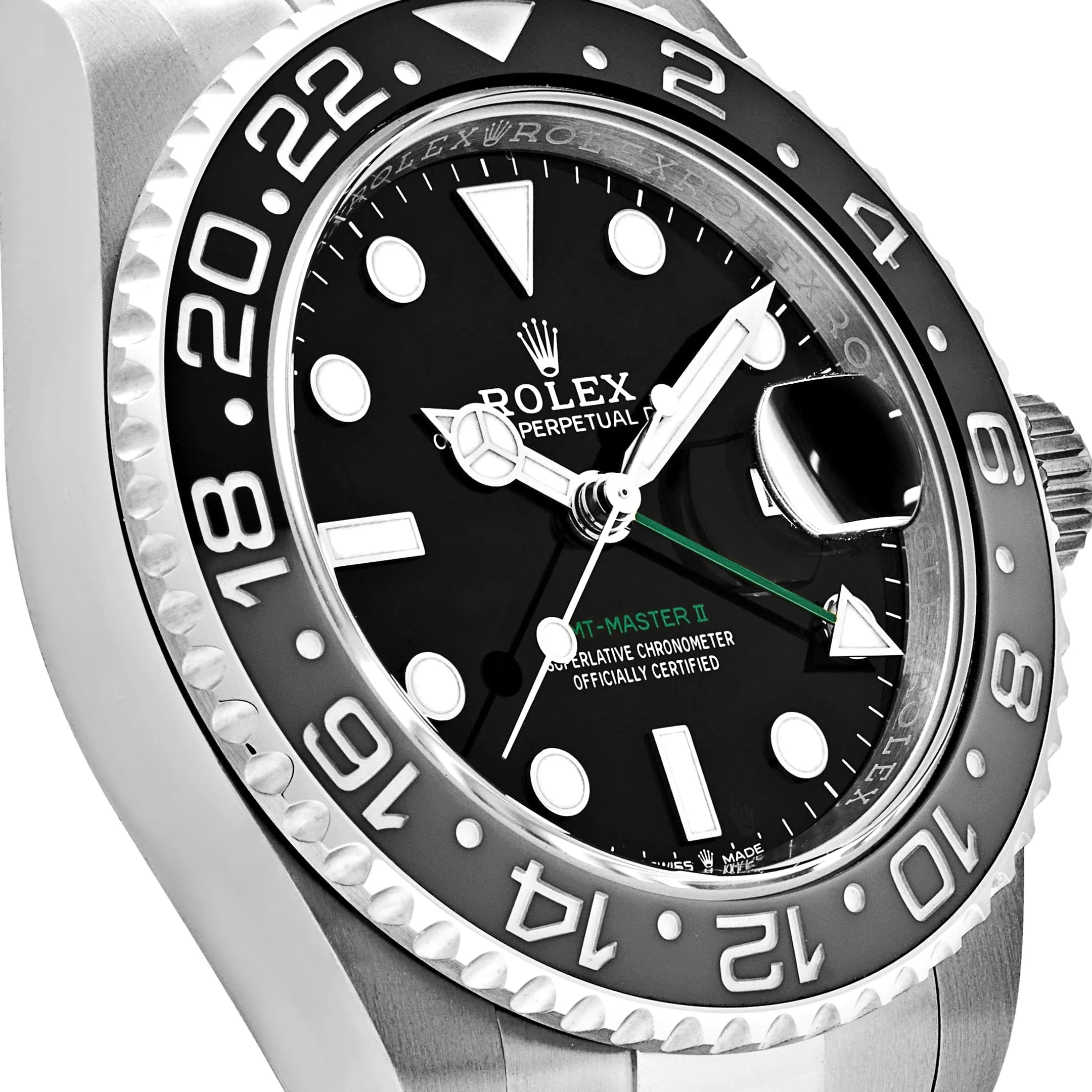 Rolex GMT-Master II 126710GRNR 'Bruce Wayne' Stainless Steel Black Dial Oyster (2024)