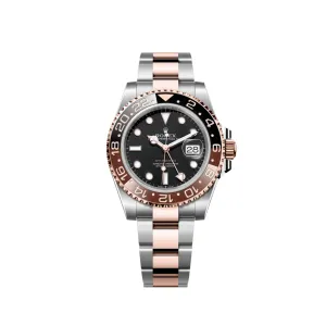 Rolex GMT-Master II 126711CHNR 'Root Beer' Rose Gold Stainless Black Dial (2023)