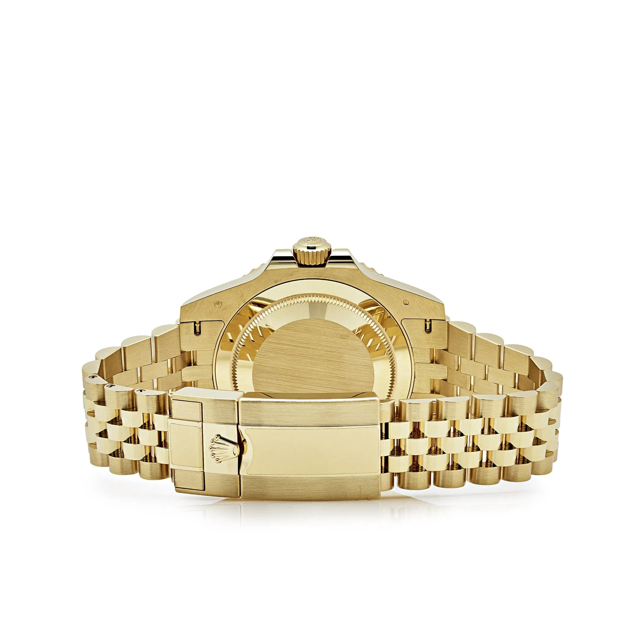 Rolex GMT-Master II 126718GRNR Yellow Gold Black Dial Jubilee (2025)