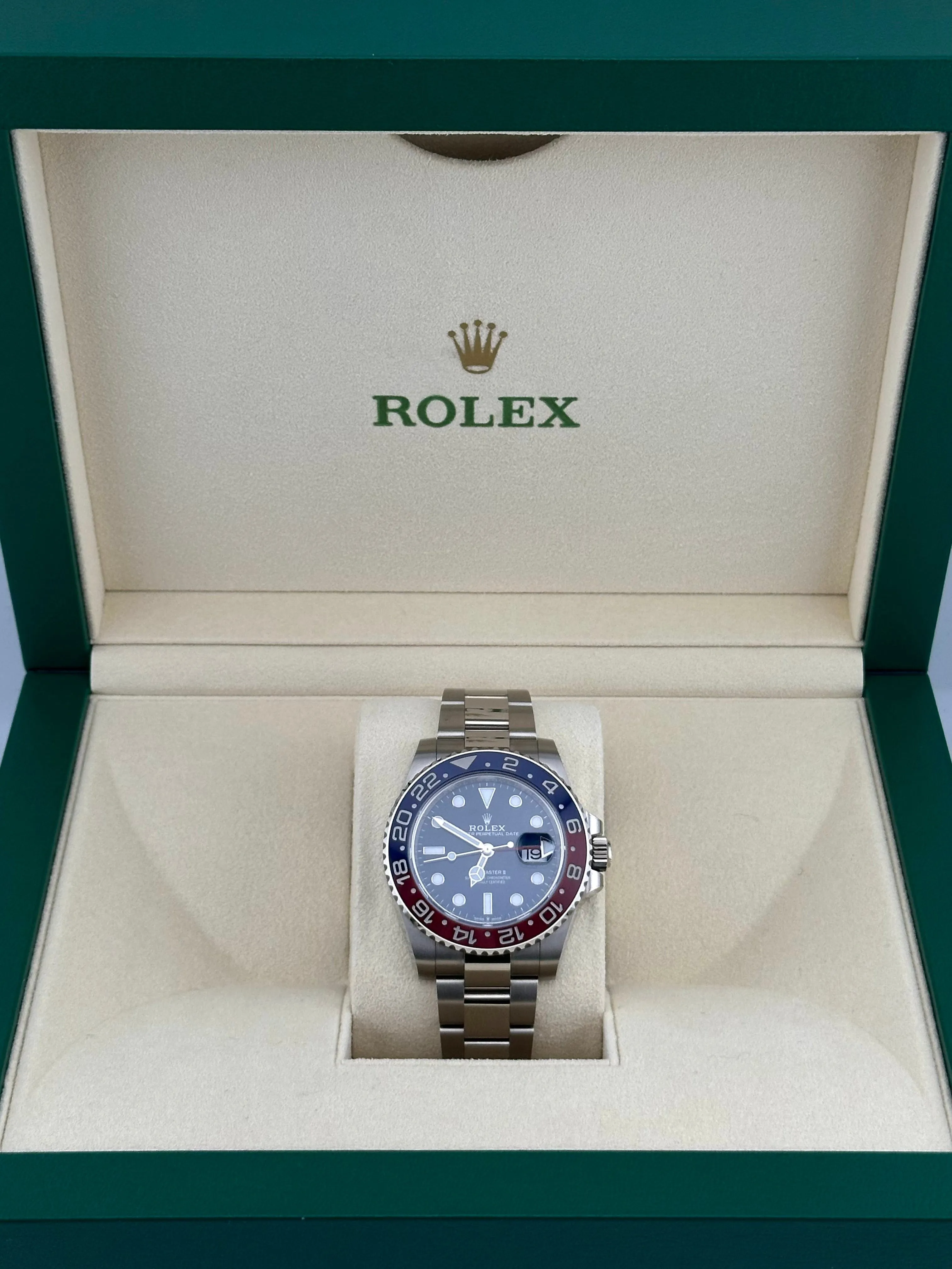 Rolex GMT-Master II 126719BLRO 'Pepsi' White Gold Blue Dial (2021)