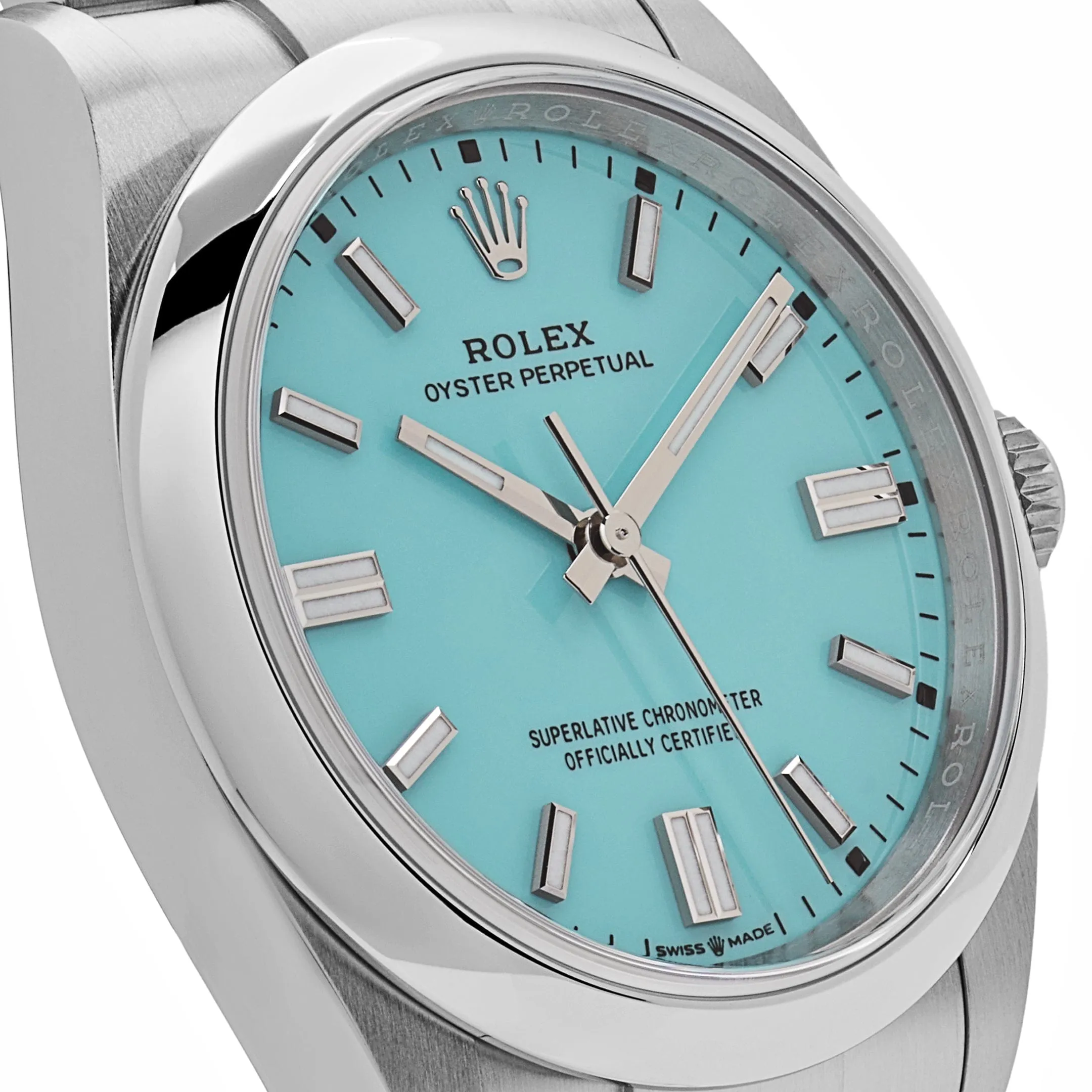 Rolex Oyster Perpetual 36 126000 Stainless Steel Baby Blue Dial (2024)