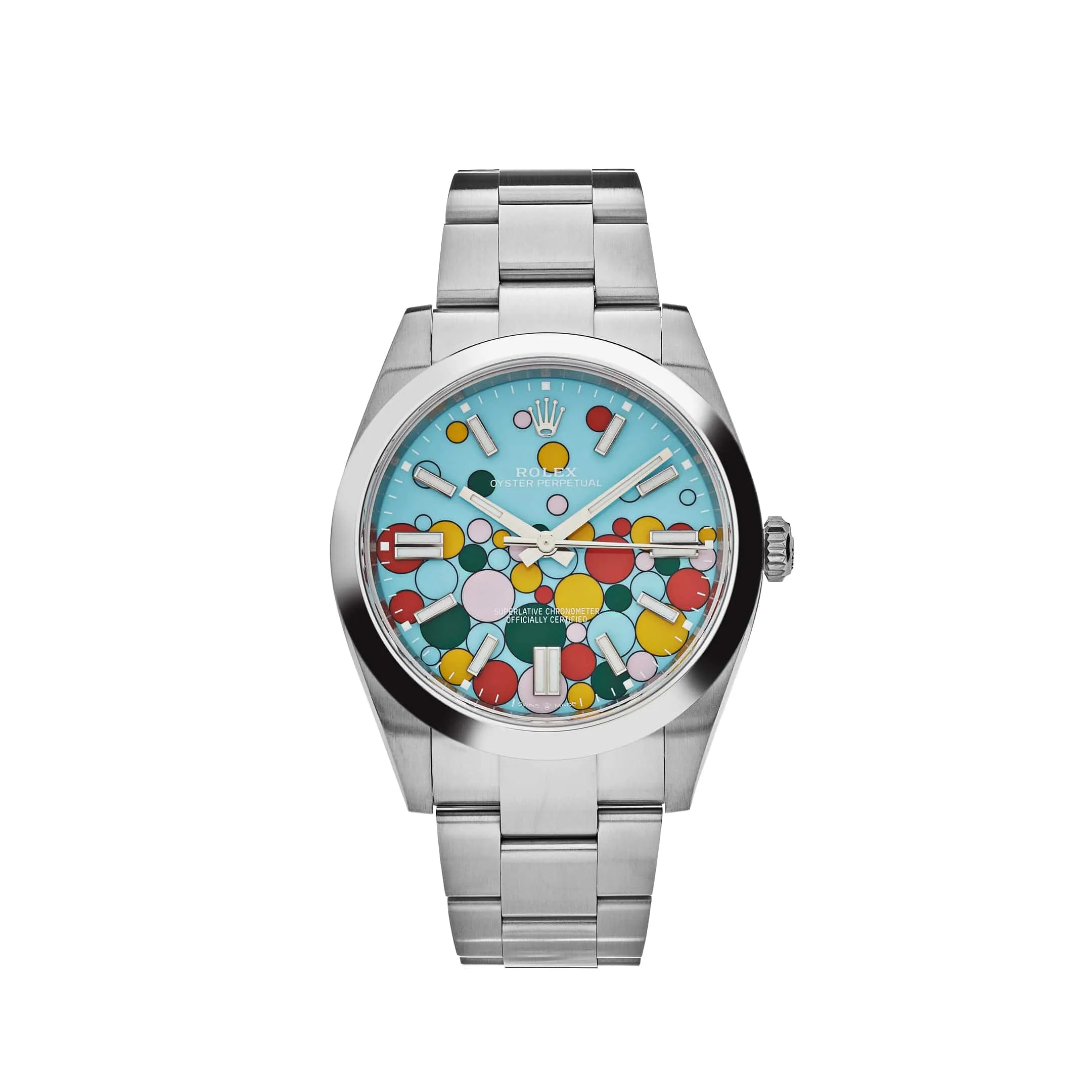 Rolex Oyster Perpetual 36 126000 Stainless Steel 'Celebration Motif' Dial (2024)