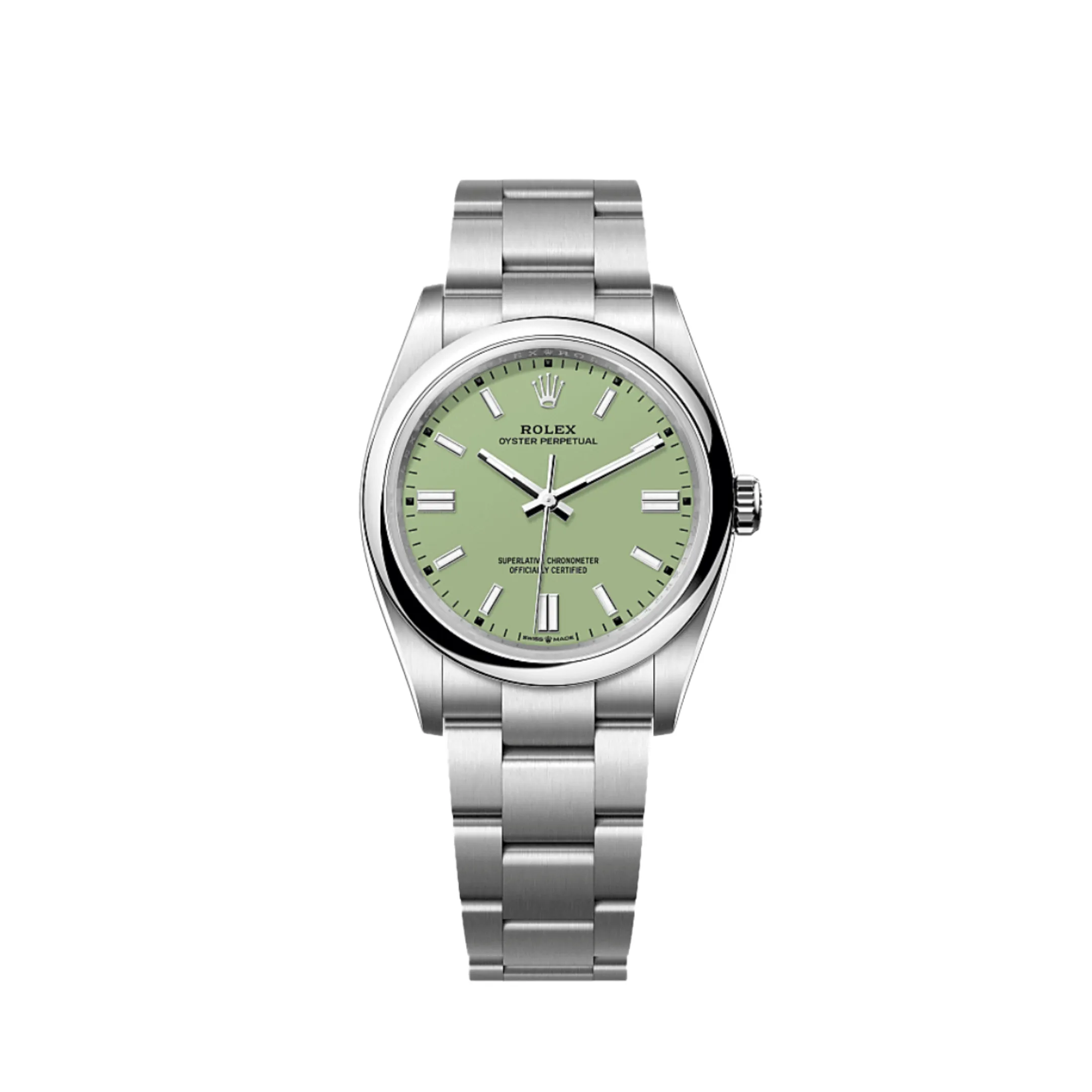 Rolex Oyster Perpetual 36 126000 Stainless Steel Pistachio Dial (2025)