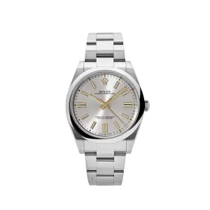 Rolex Oyster Perpetual 41 124300 Stainless Steel Silver Dial (2024)