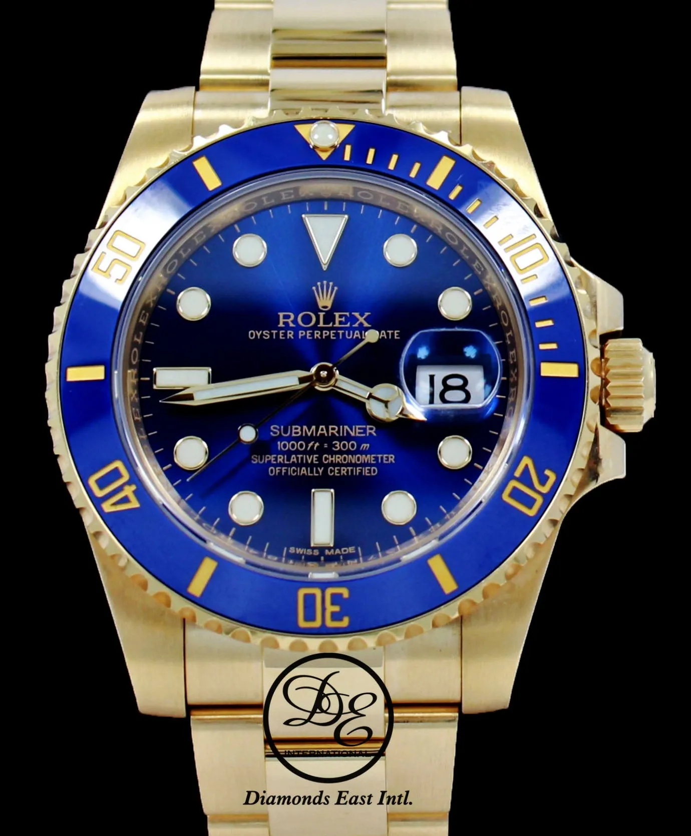 Rolex Oyster Perpetual Submariner Date 116618LB BOX/PAPERS