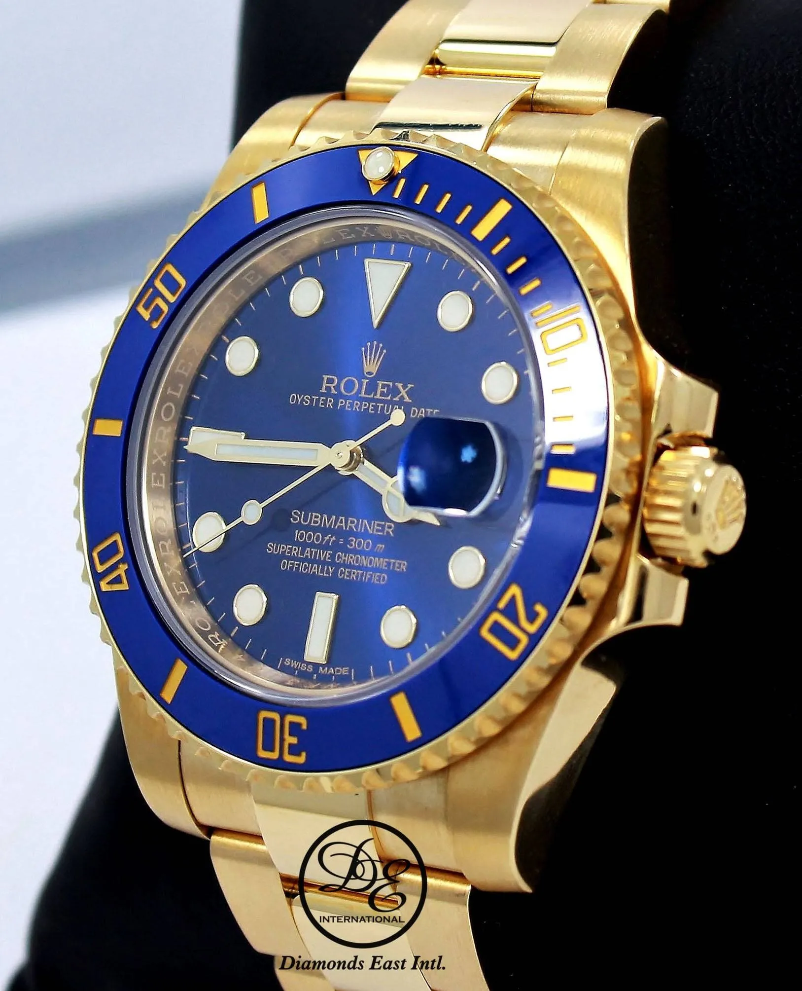 Rolex Oyster Perpetual Submariner Date 116618LB BOX/PAPERS