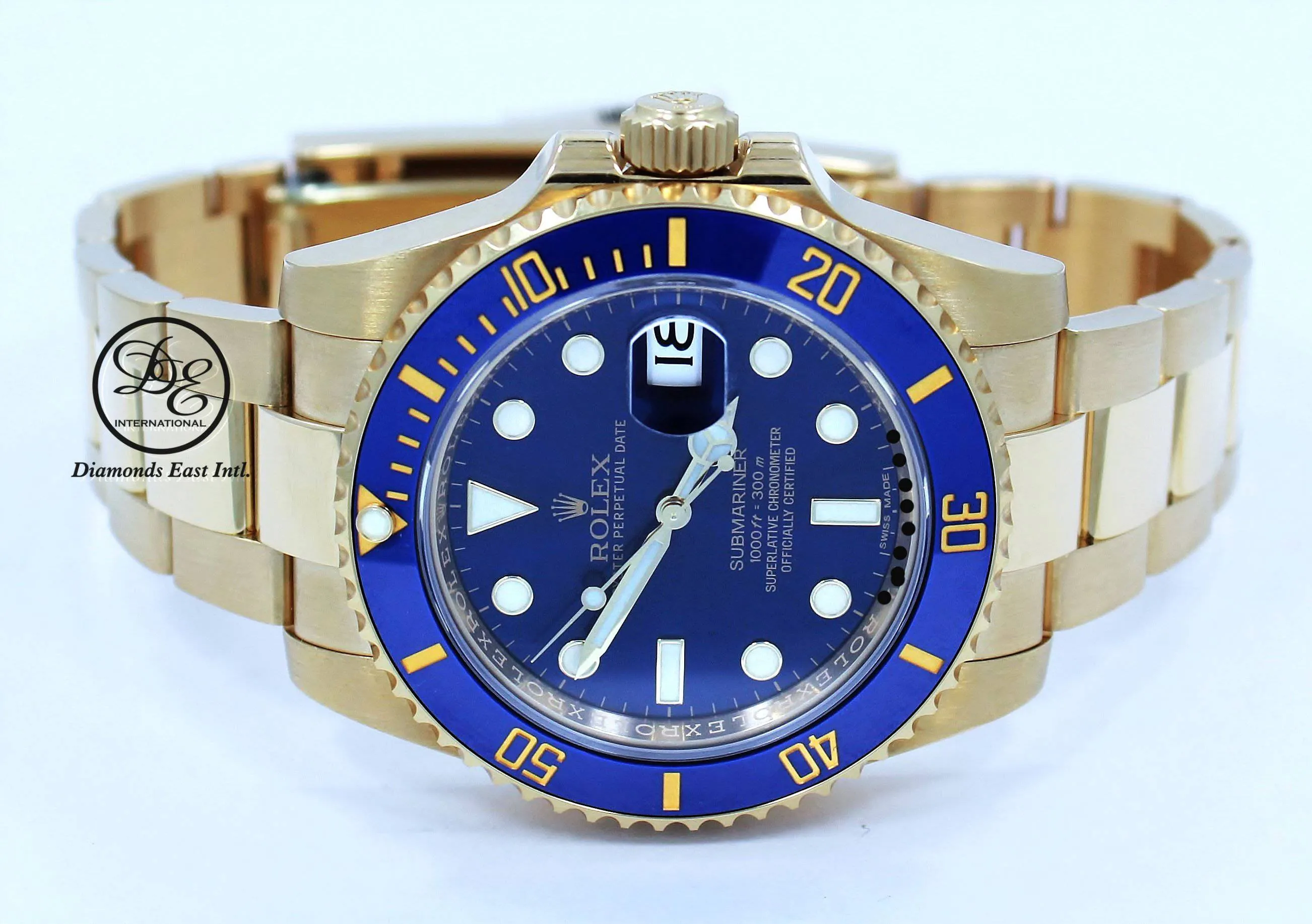 Rolex Oyster Perpetual Submariner Date 116618LB BOX/PAPERS