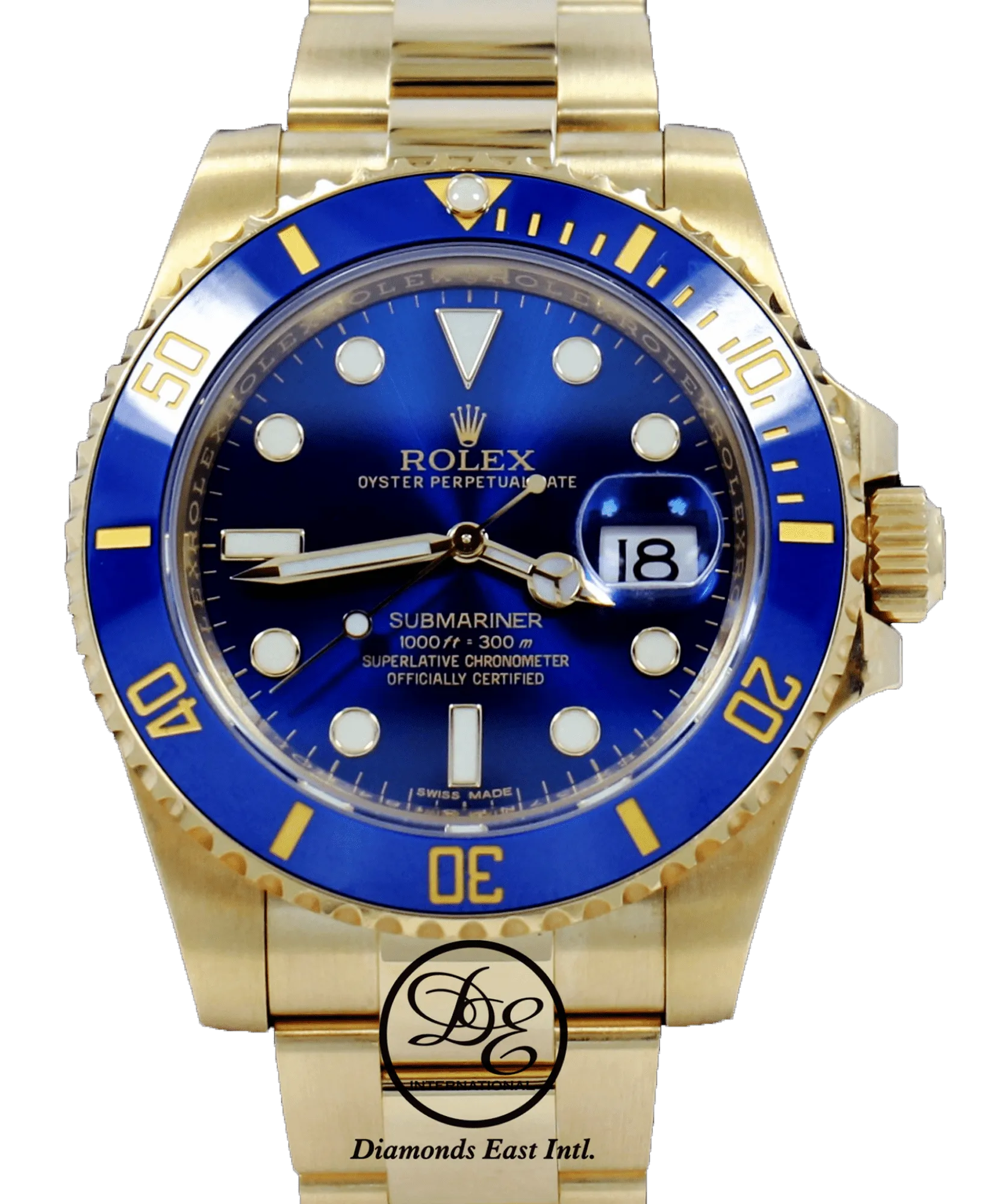 Rolex Oyster Perpetual Submariner Date 116618LB BOX/PAPERS