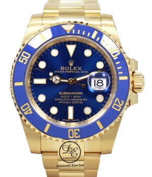 Rolex Oyster Perpetual Submariner Date 116618LB UNWORN