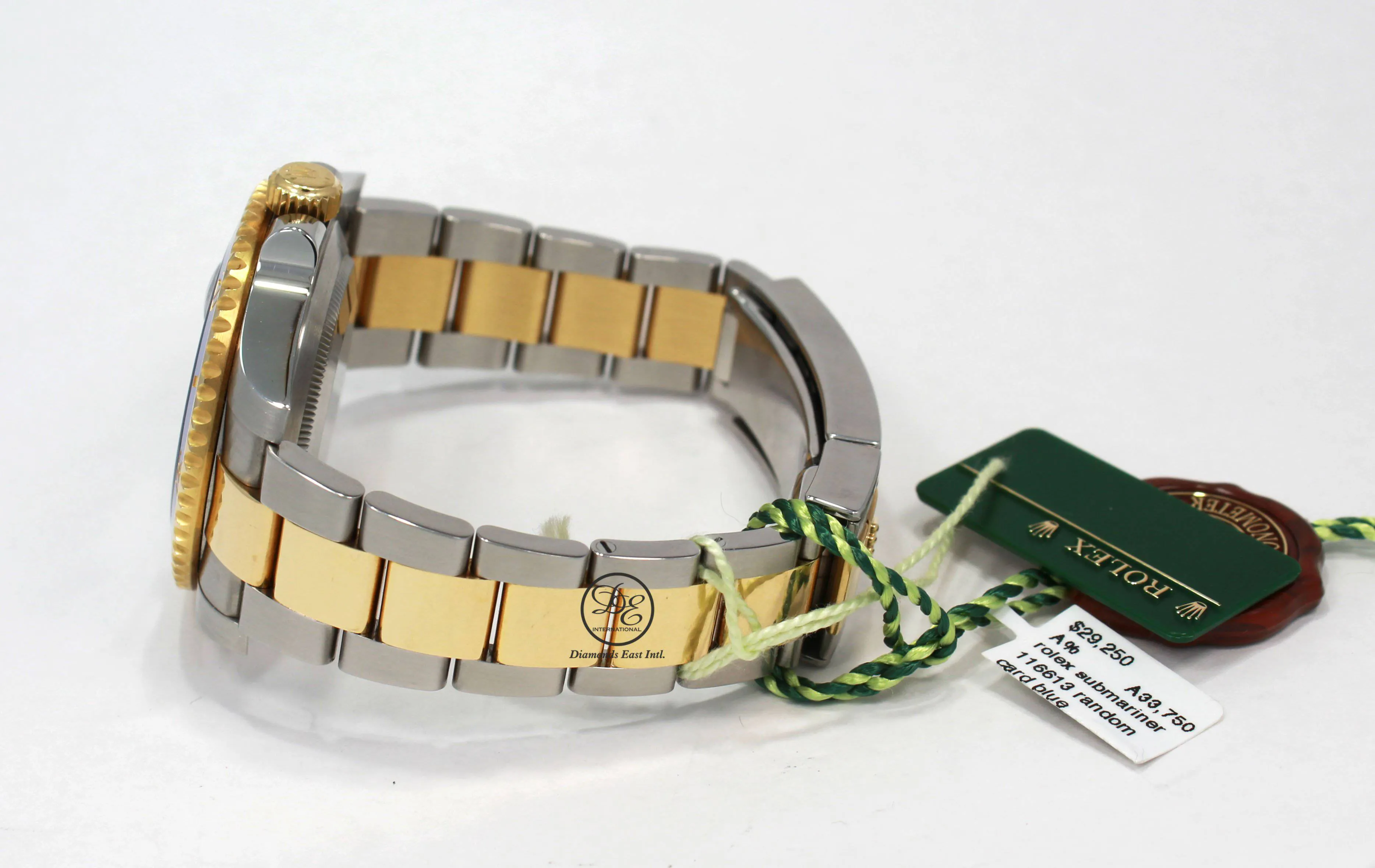Rolex Oyster Perpetual Submariner Date 18K Gold/SS 116613LB  BOX/PAPERS