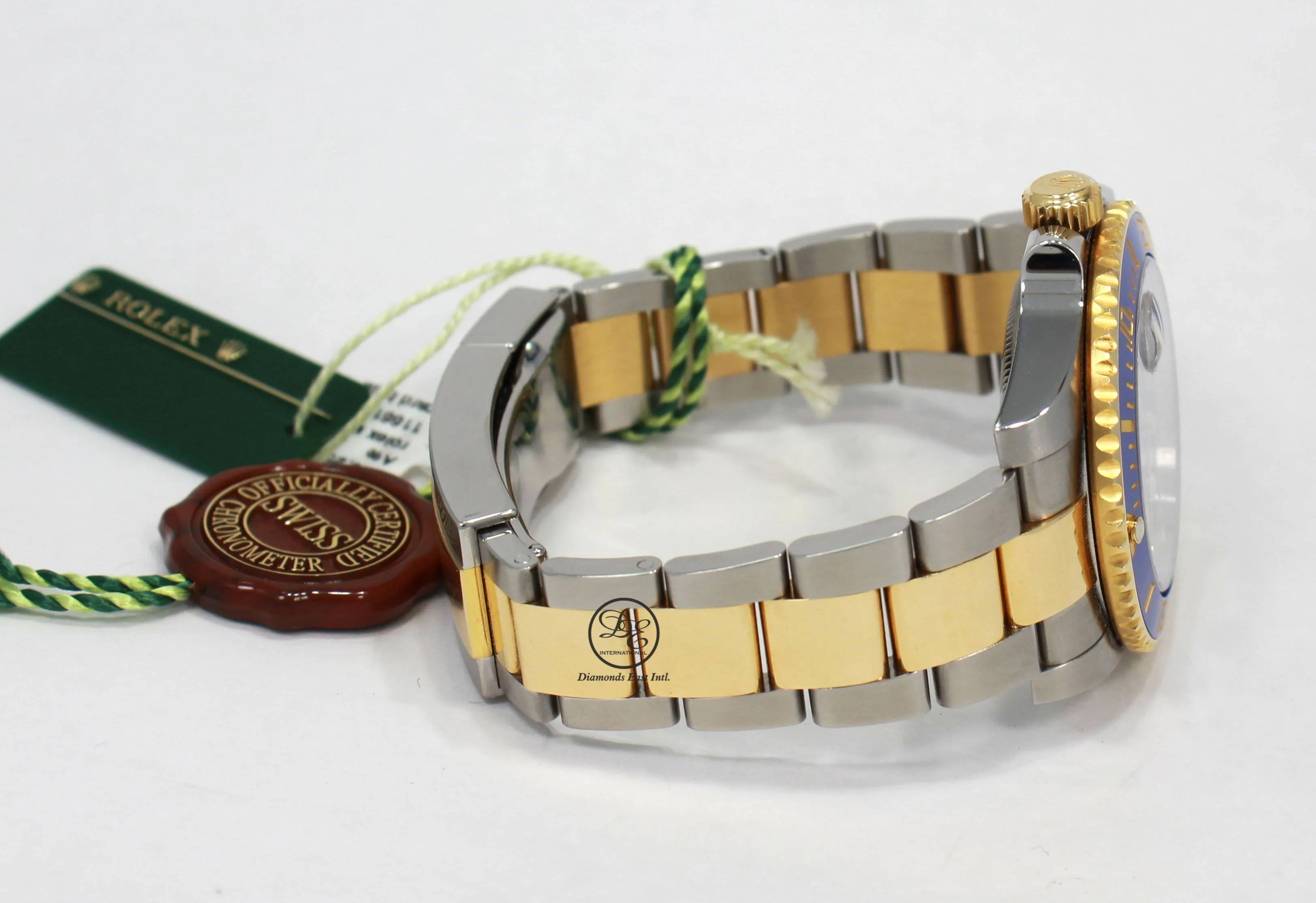 Rolex Oyster Perpetual Submariner Date 18K Gold/SS 116613LB  BOX/PAPERS