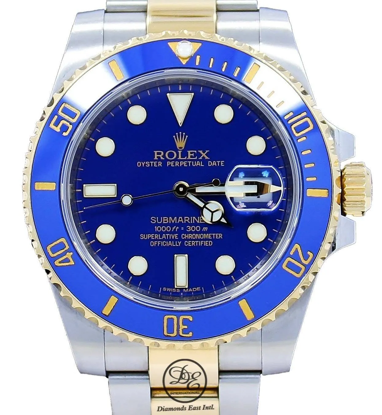 Rolex Oyster Perpetual Submariner Date 18K Gold/SS 116613LB