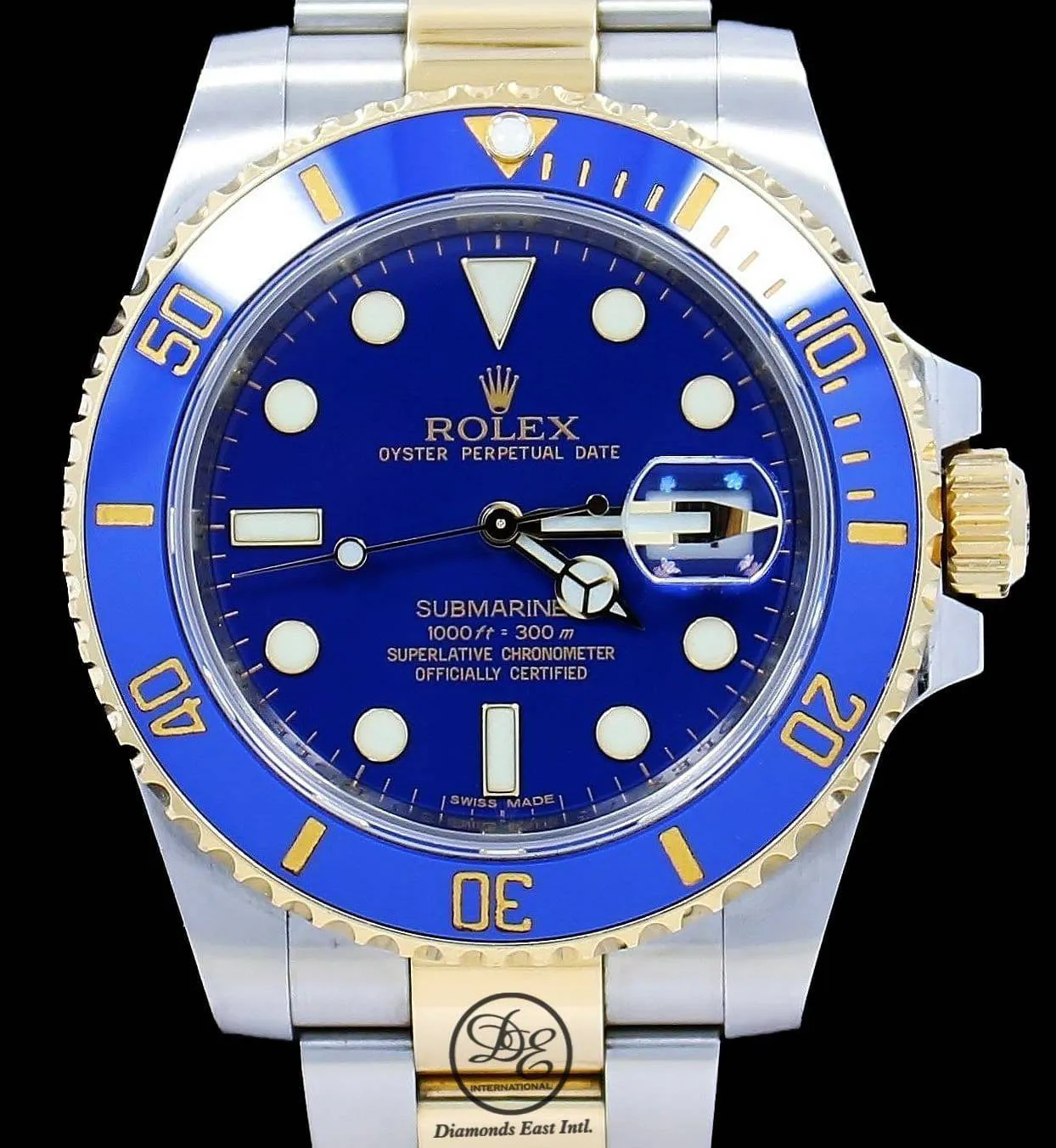 Rolex Oyster Perpetual Submariner Date 18K Gold/SS 116613LB