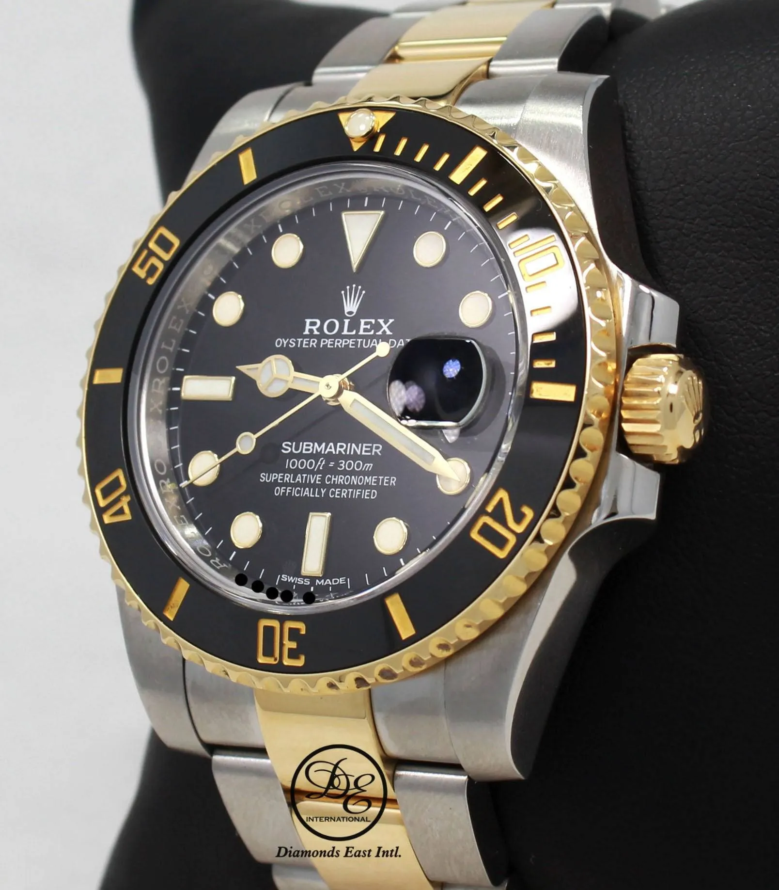 Rolex Oyster Perpetual Submariner Date 18k yellow gold / steel  116613LN BOX/PAPERS