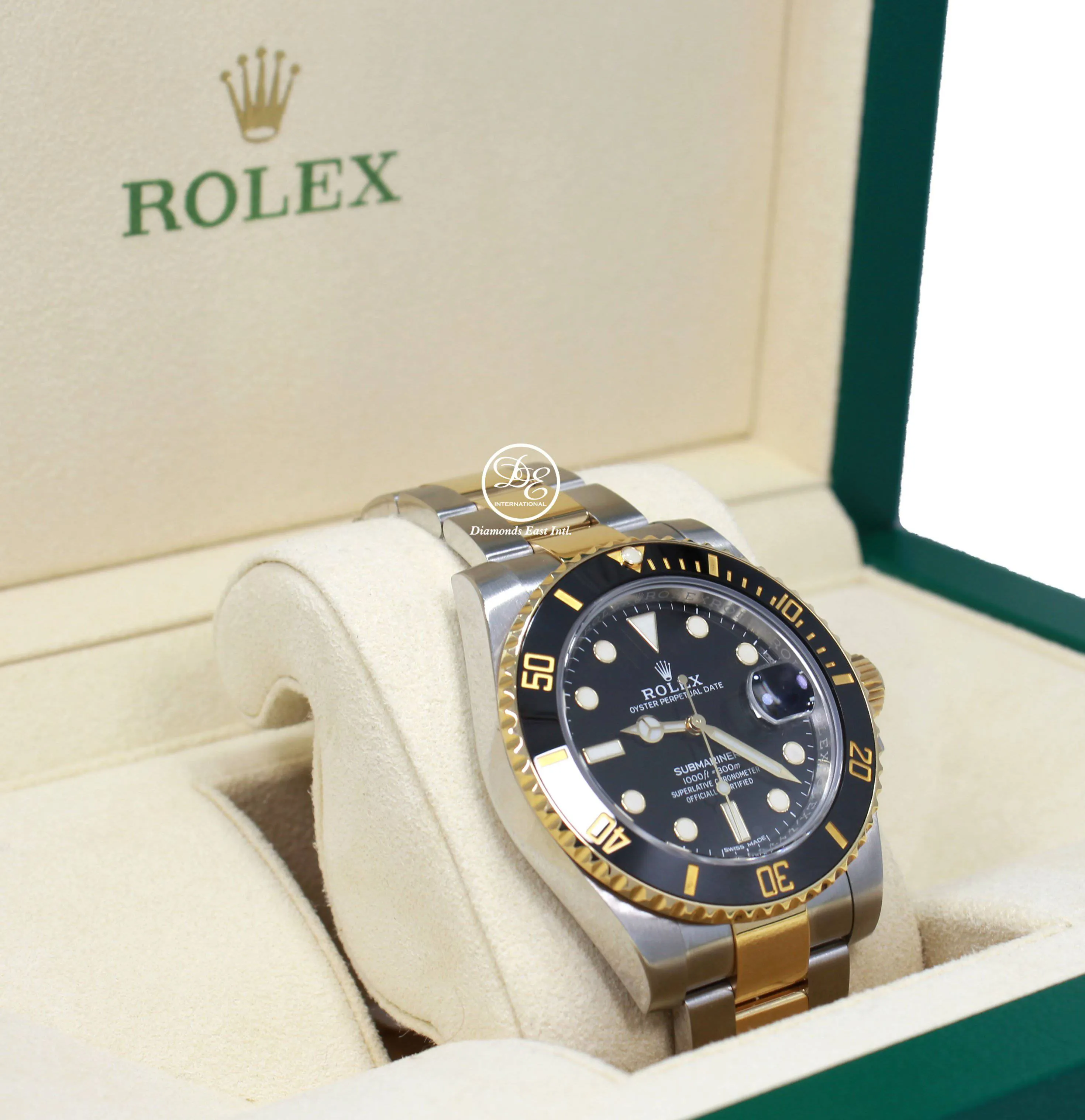 Rolex Oyster Perpetual Submariner Date 18k yellow gold / steel  116613LN BOX/PAPERS