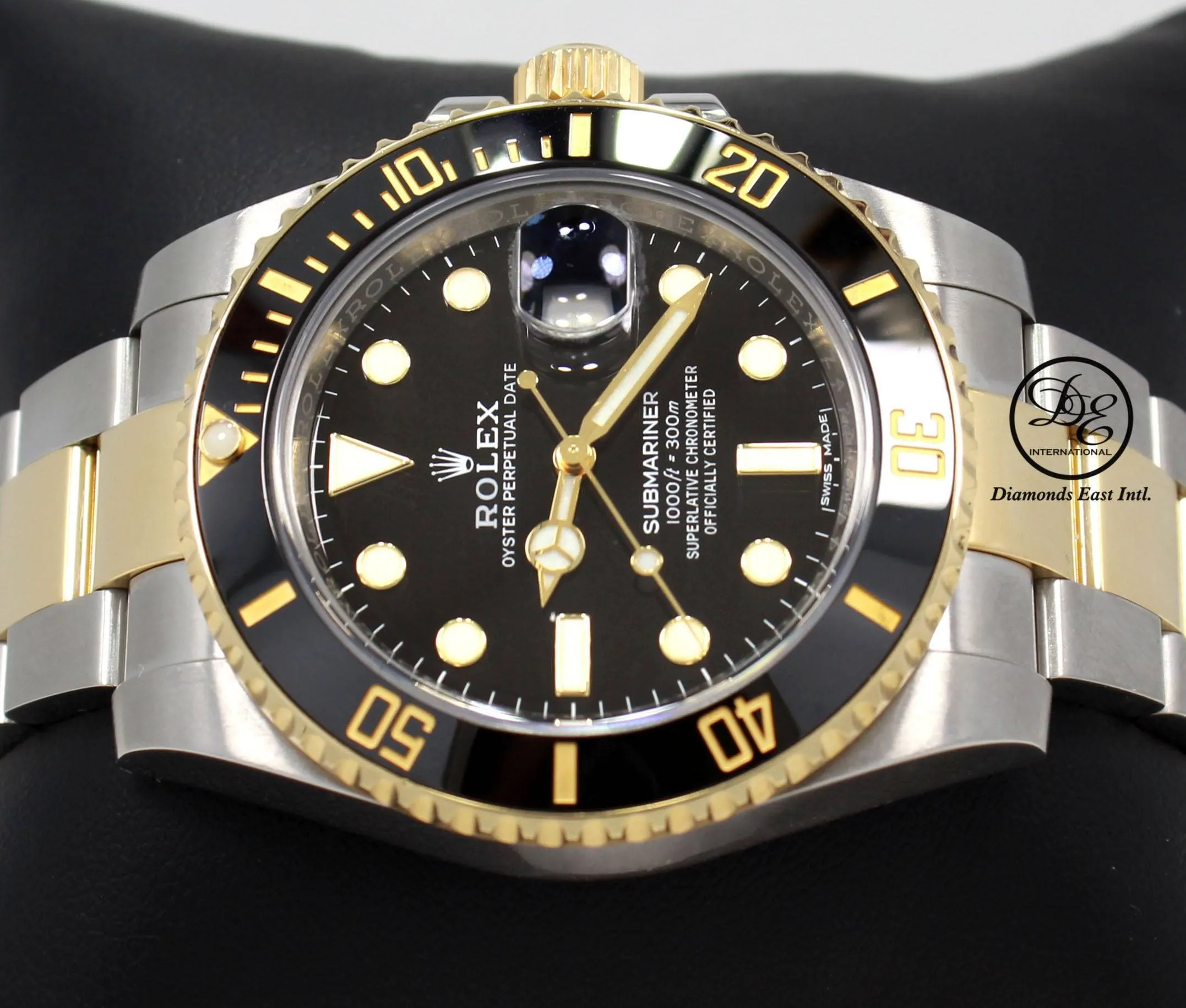 Rolex Oyster Perpetual Submariner Date 18k yellow gold / steel  116613LN BOX/PAPERS