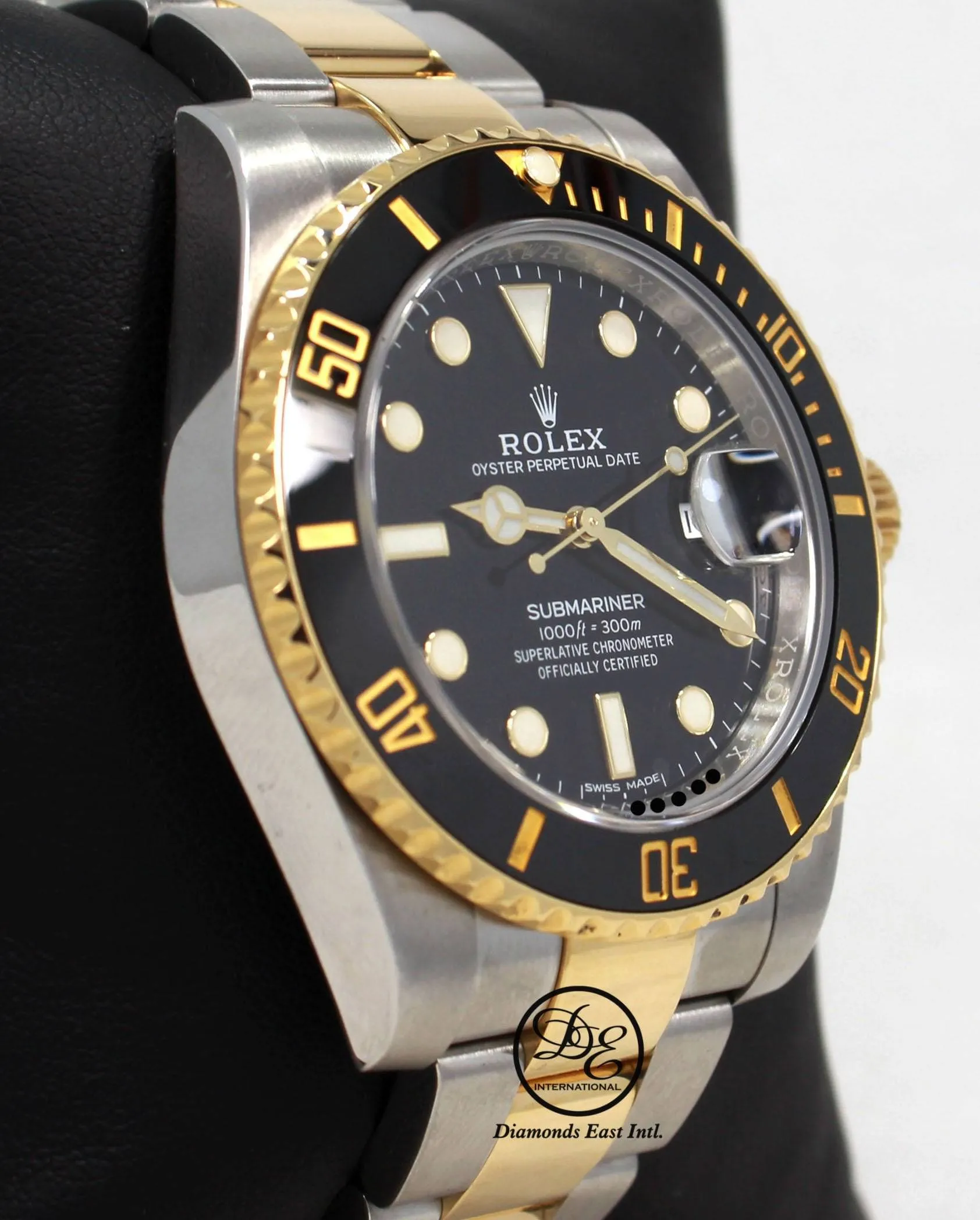 Rolex Oyster Perpetual Submariner Date 18k yellow gold / steel  116613LN BOX/PAPERS