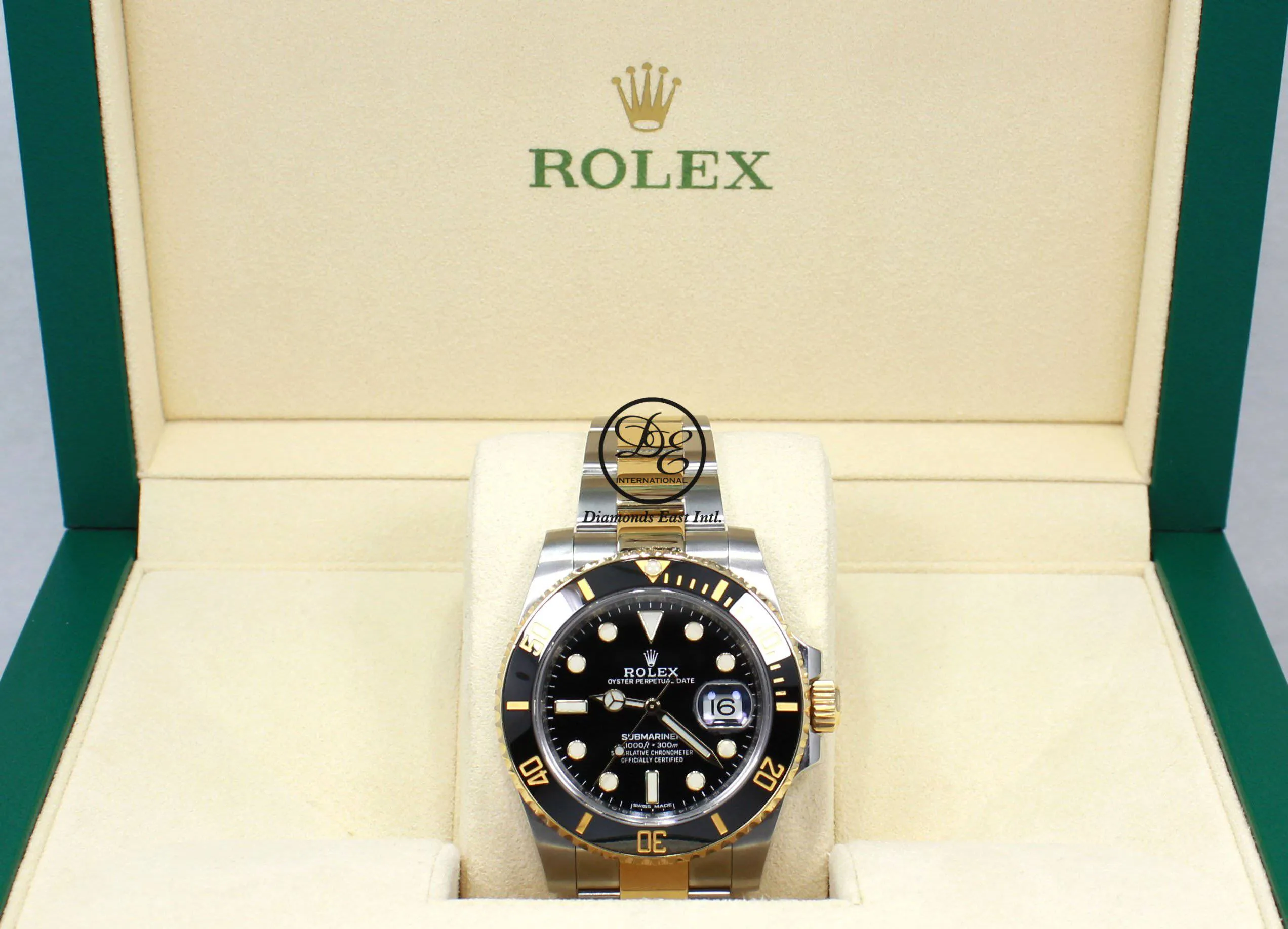 Rolex Oyster Perpetual Submariner Date 18k yellow gold / steel  116613LN BOX/PAPERS