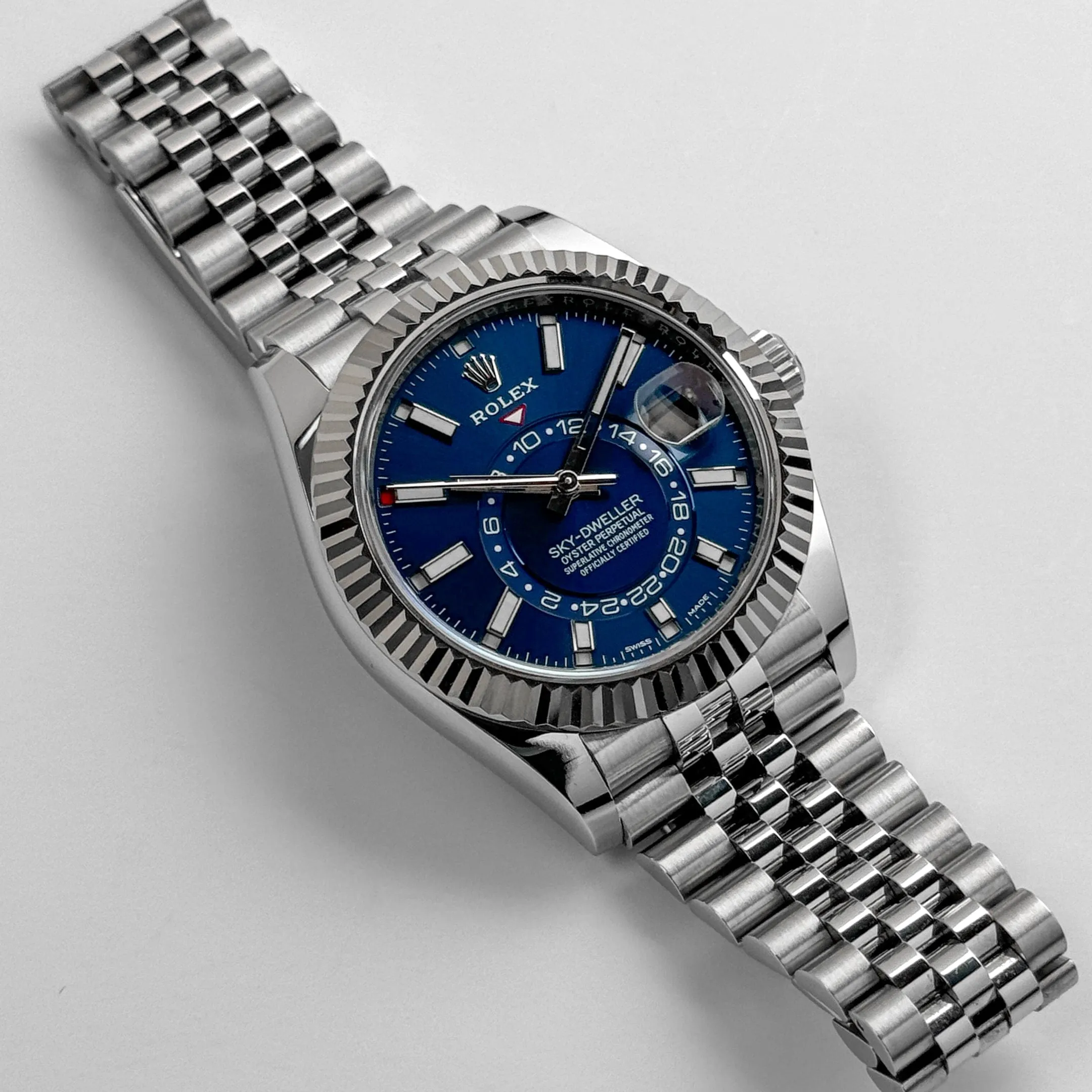 Rolex Sky-Dweller 326934 Stainless Steel Blue Dial Jubilee (2022)