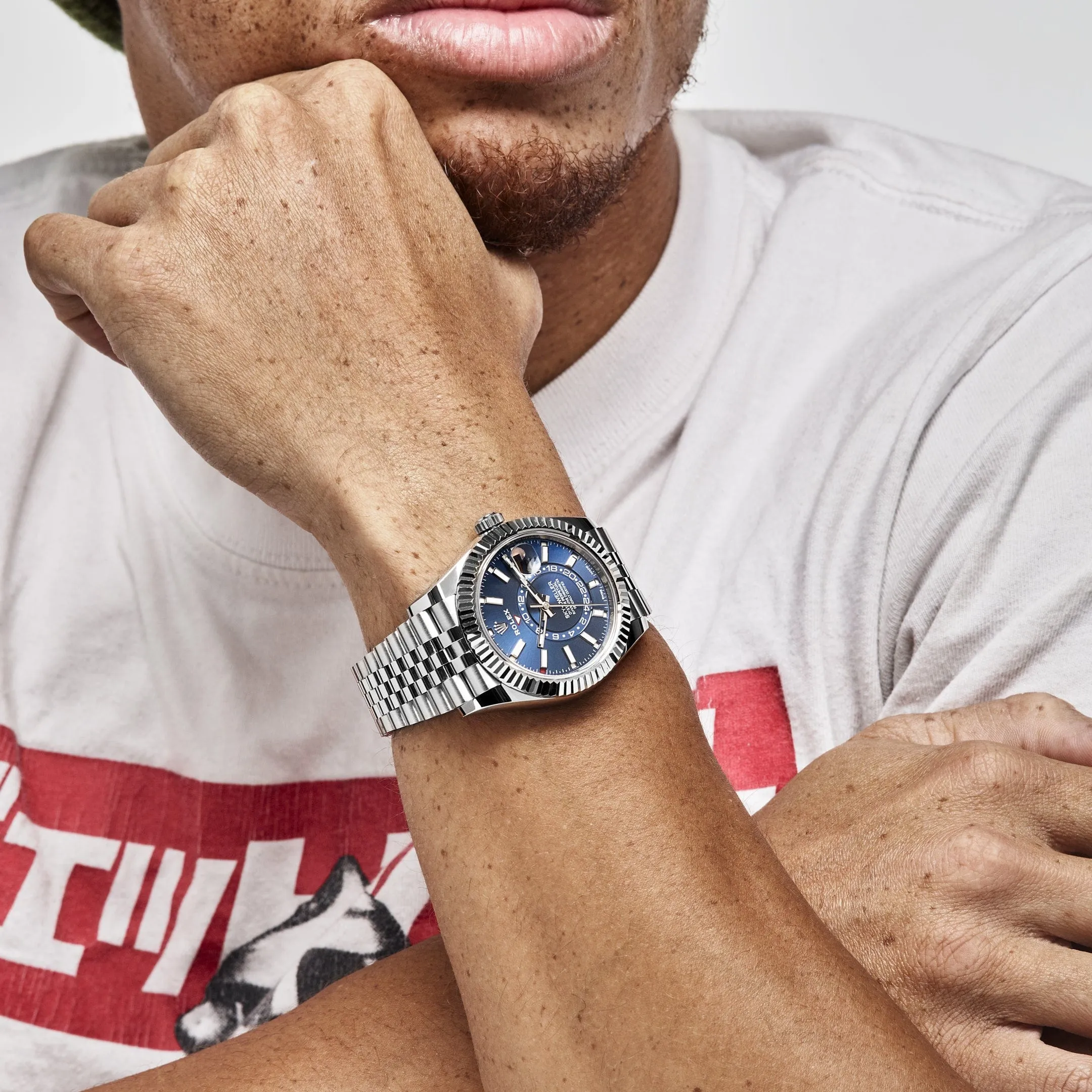 Rolex Sky-Dweller 326934 Stainless Steel Blue Dial Jubilee (2022)