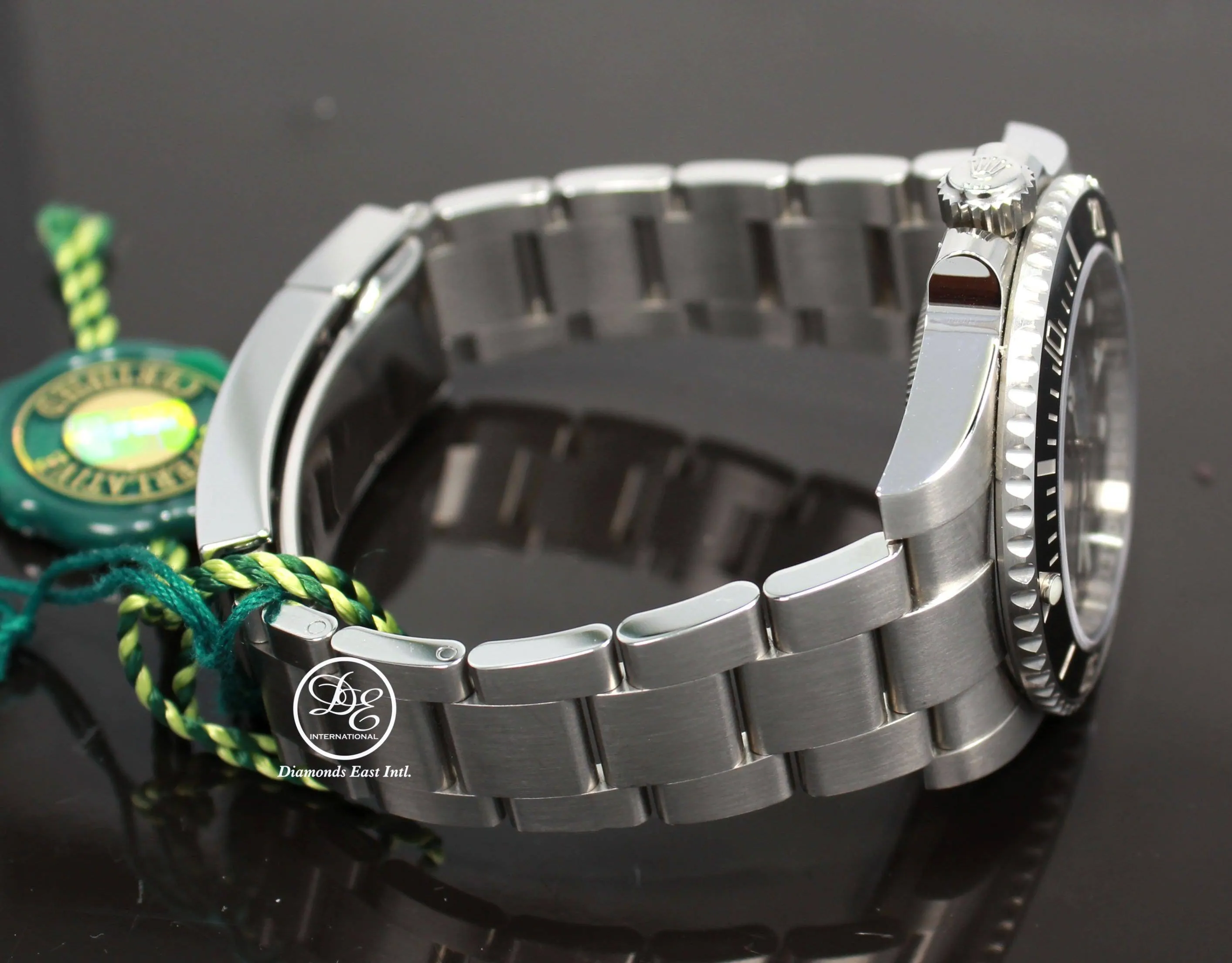 Rolex Submariner 114060 Steel Oyster Black Ceramic Bezel Watch BOX/PAPERS