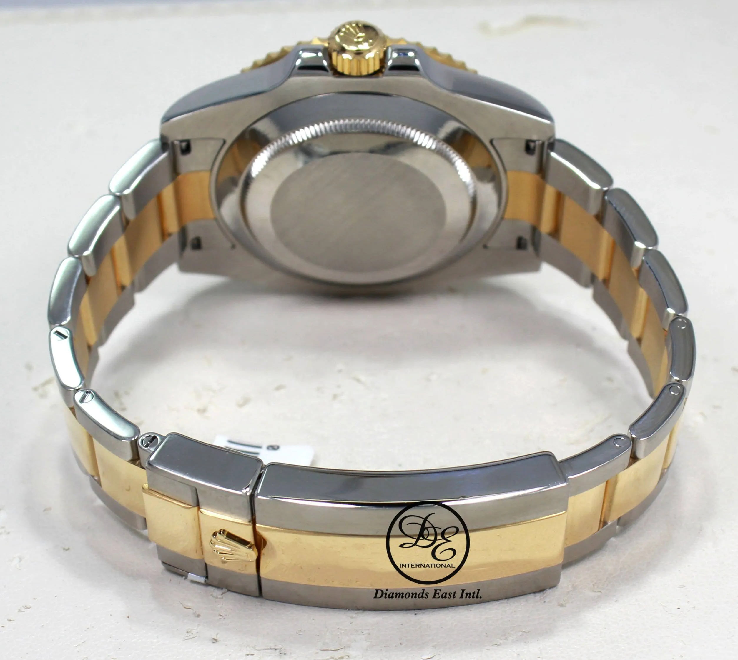 Rolex Submariner 116613 BLKDD 18K Yellow Gold /SS Rare Discontinued Factory Black Diamond Dial Box/Papers