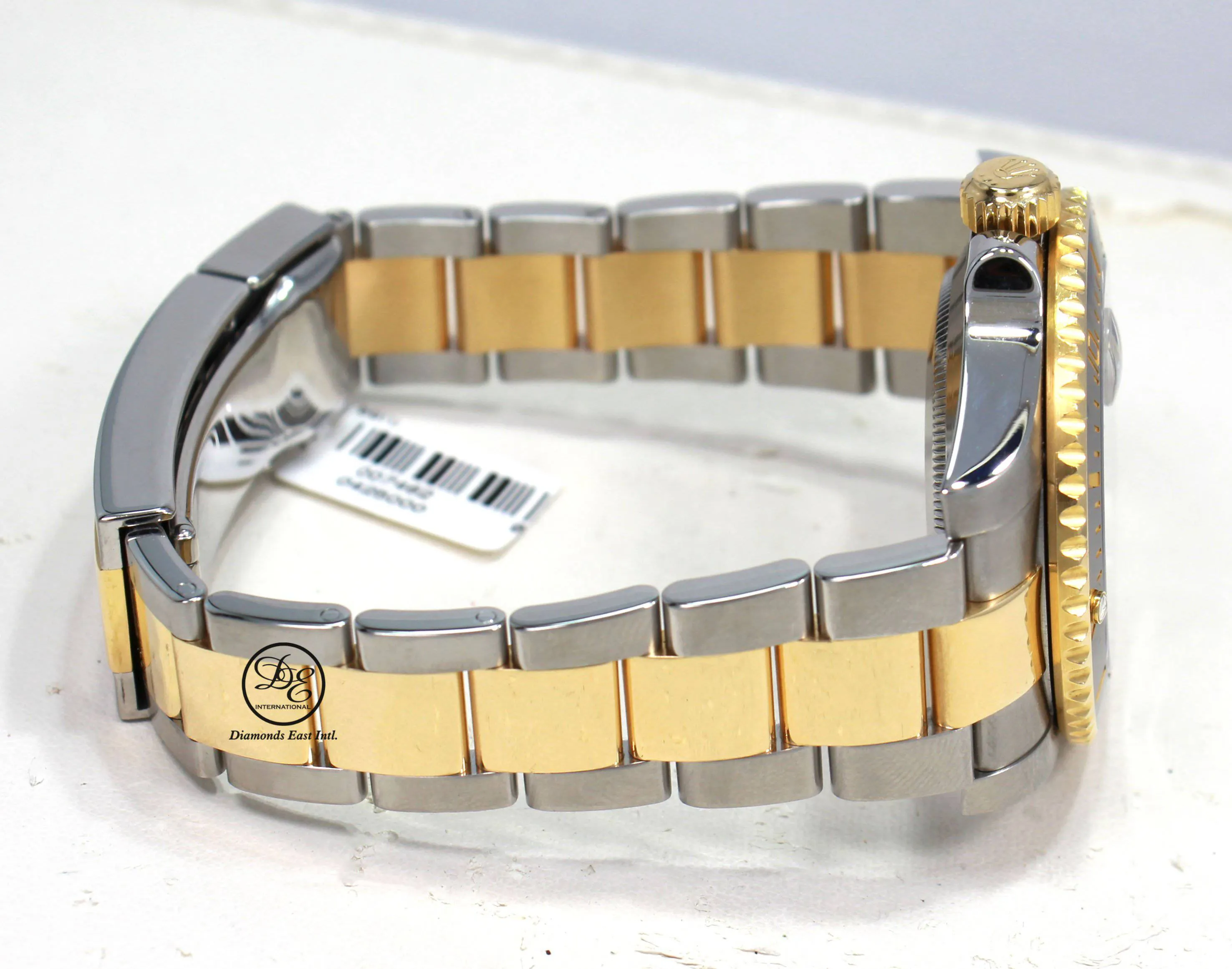 Rolex Submariner 116613 BLKDD 18K Yellow Gold /SS Rare Discontinued Factory Black Diamond Dial Box/Papers