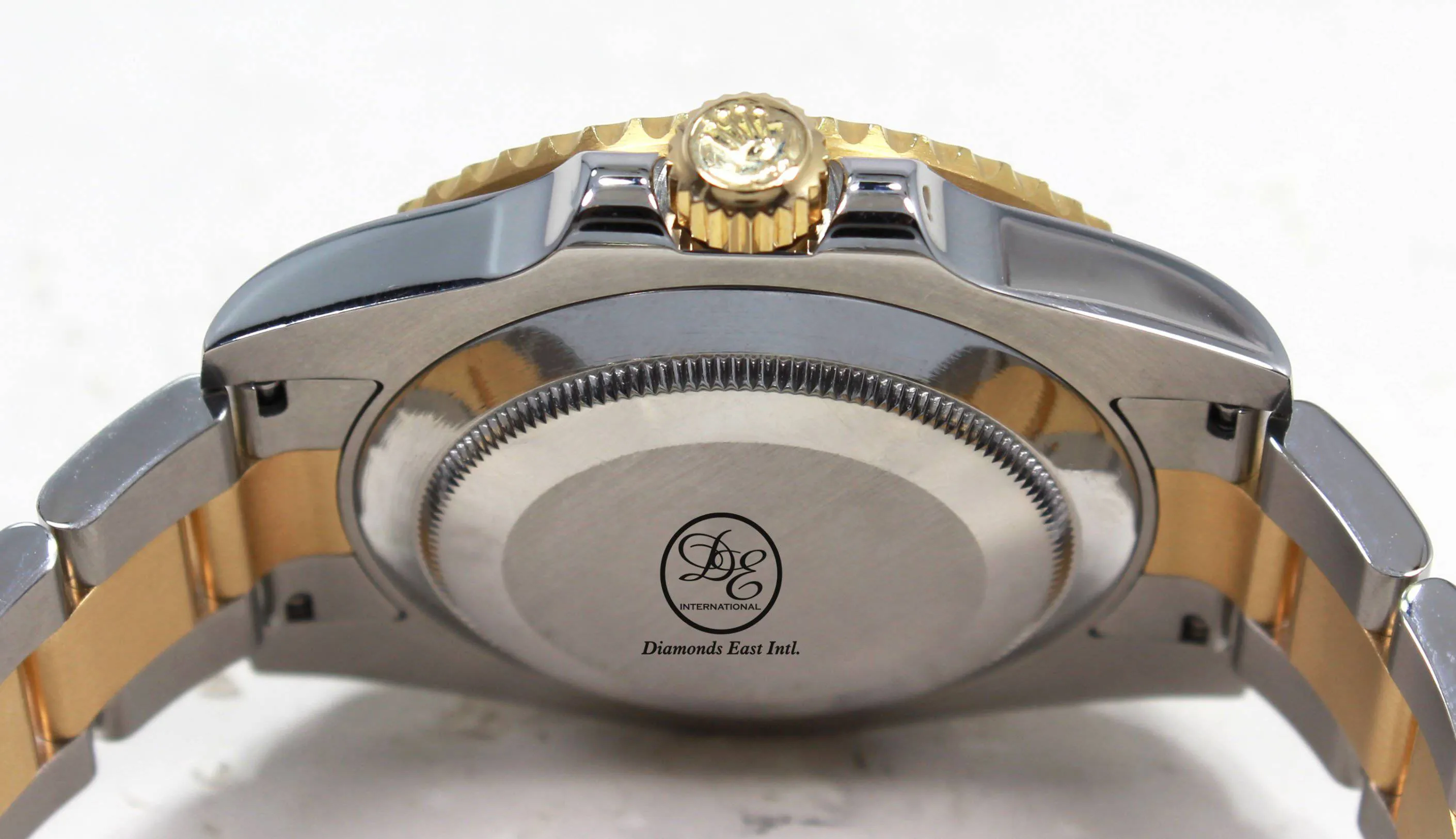 Rolex Submariner 116613 BLKDD 18K Yellow Gold /SS Rare Discontinued Factory Black Diamond Dial Box/Papers