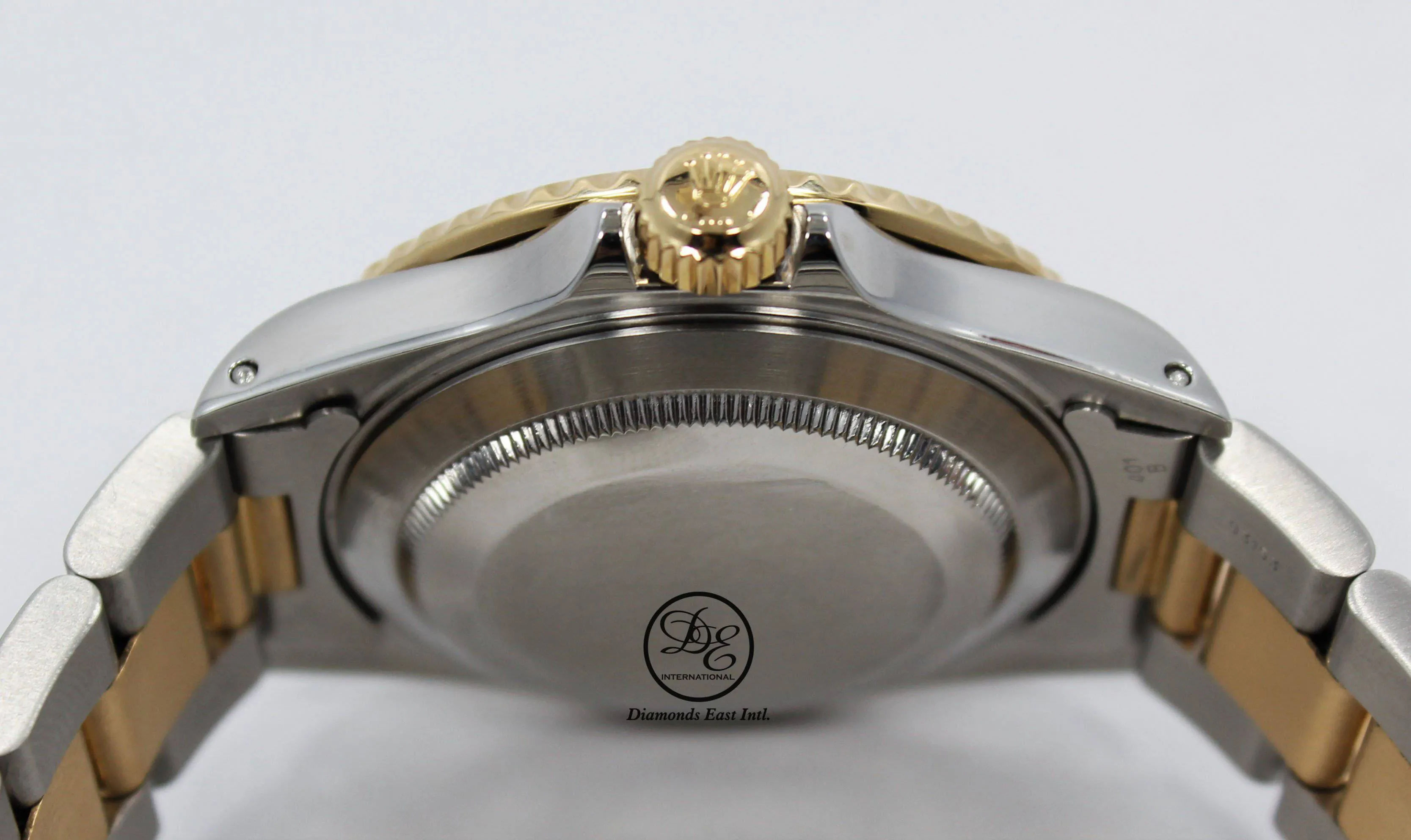 Rolex Submariner 16613 18K Yellow Gold /Steel Blue Bezel Watch BOX/PAPERS