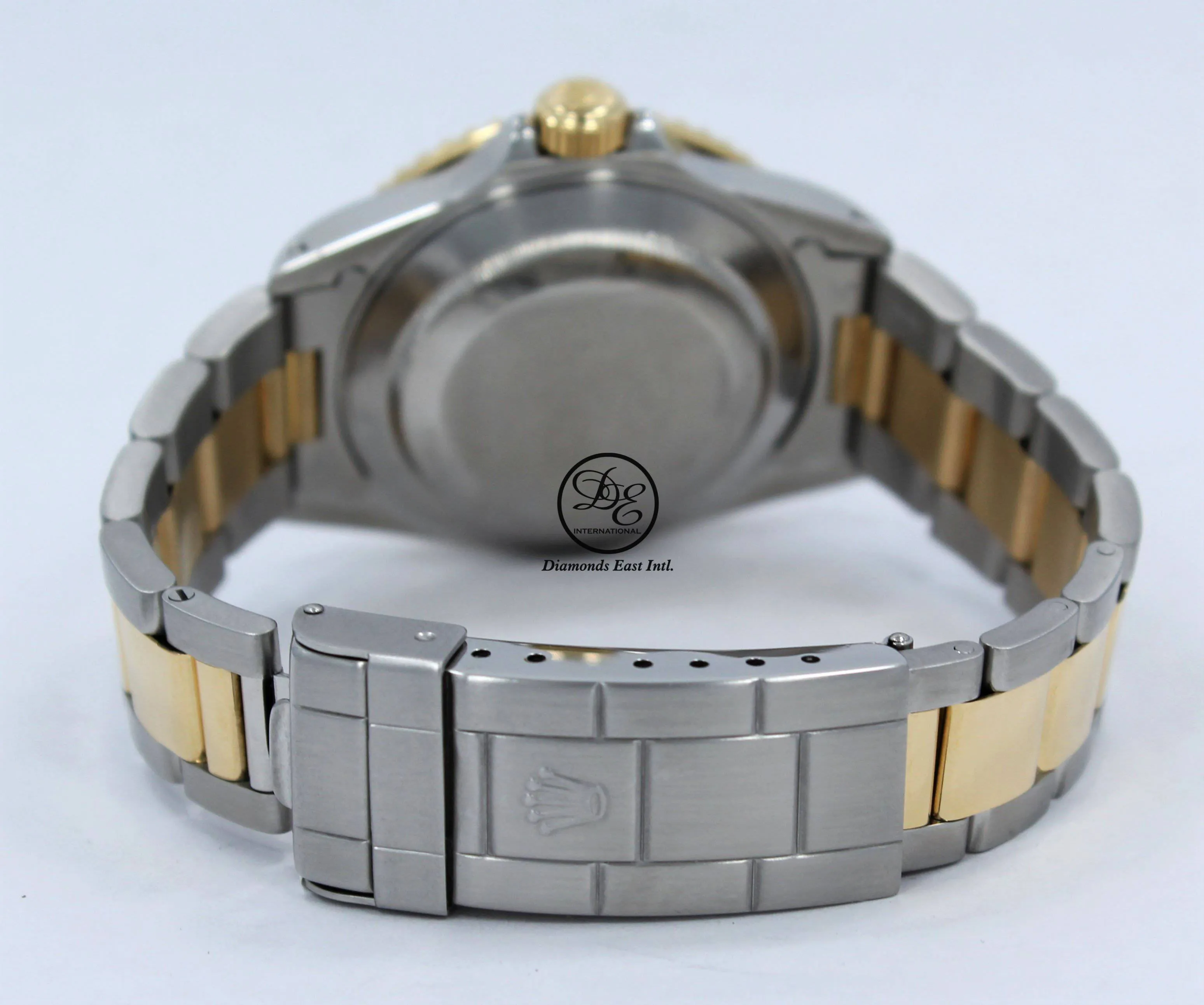 Rolex Submariner 16613 18K Yellow Gold /Steel Blue Bezel Watch BOX/PAPERS