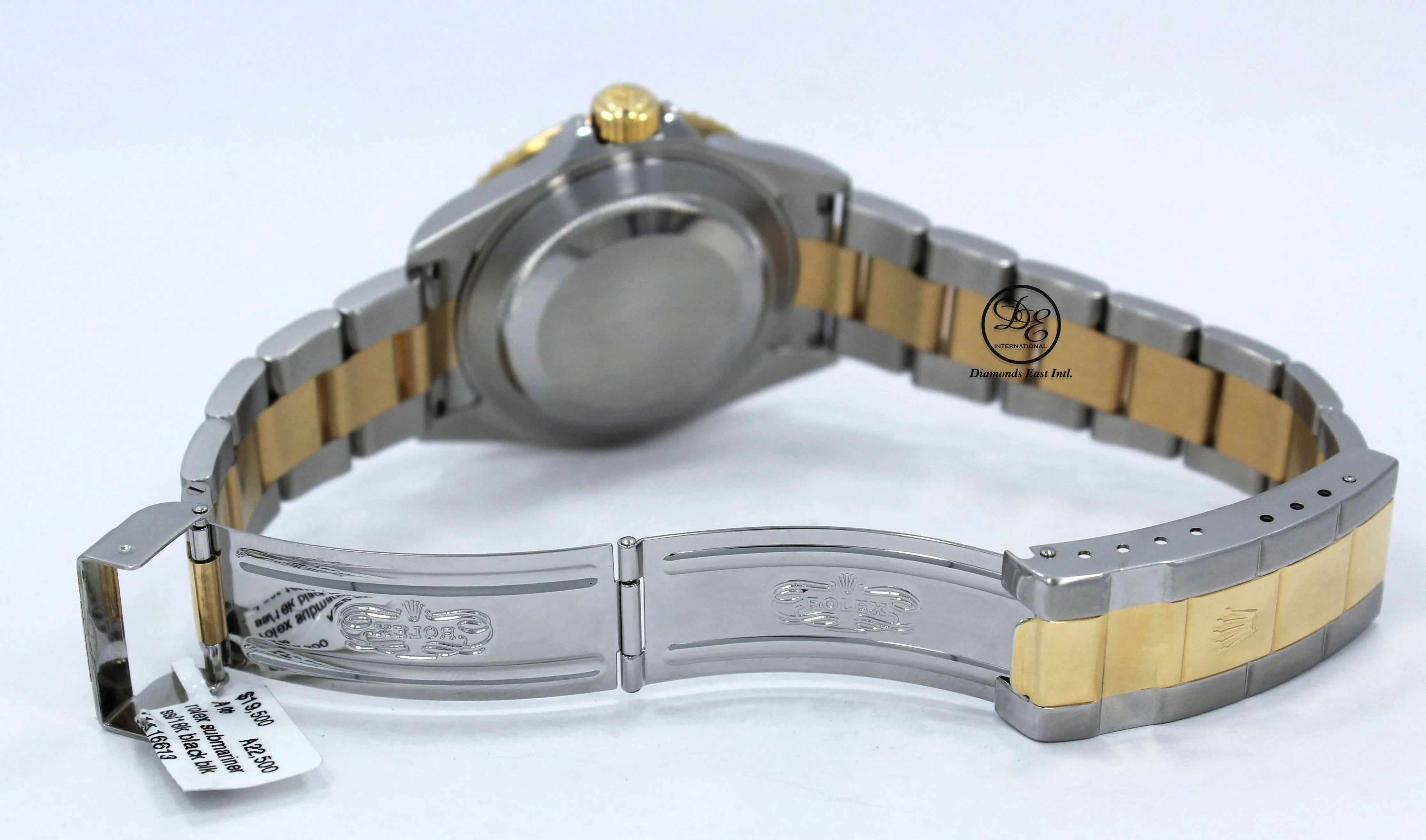 Rolex Submariner 16613 18K Yellow Gold /Steel Oyster Black Bezel Watch