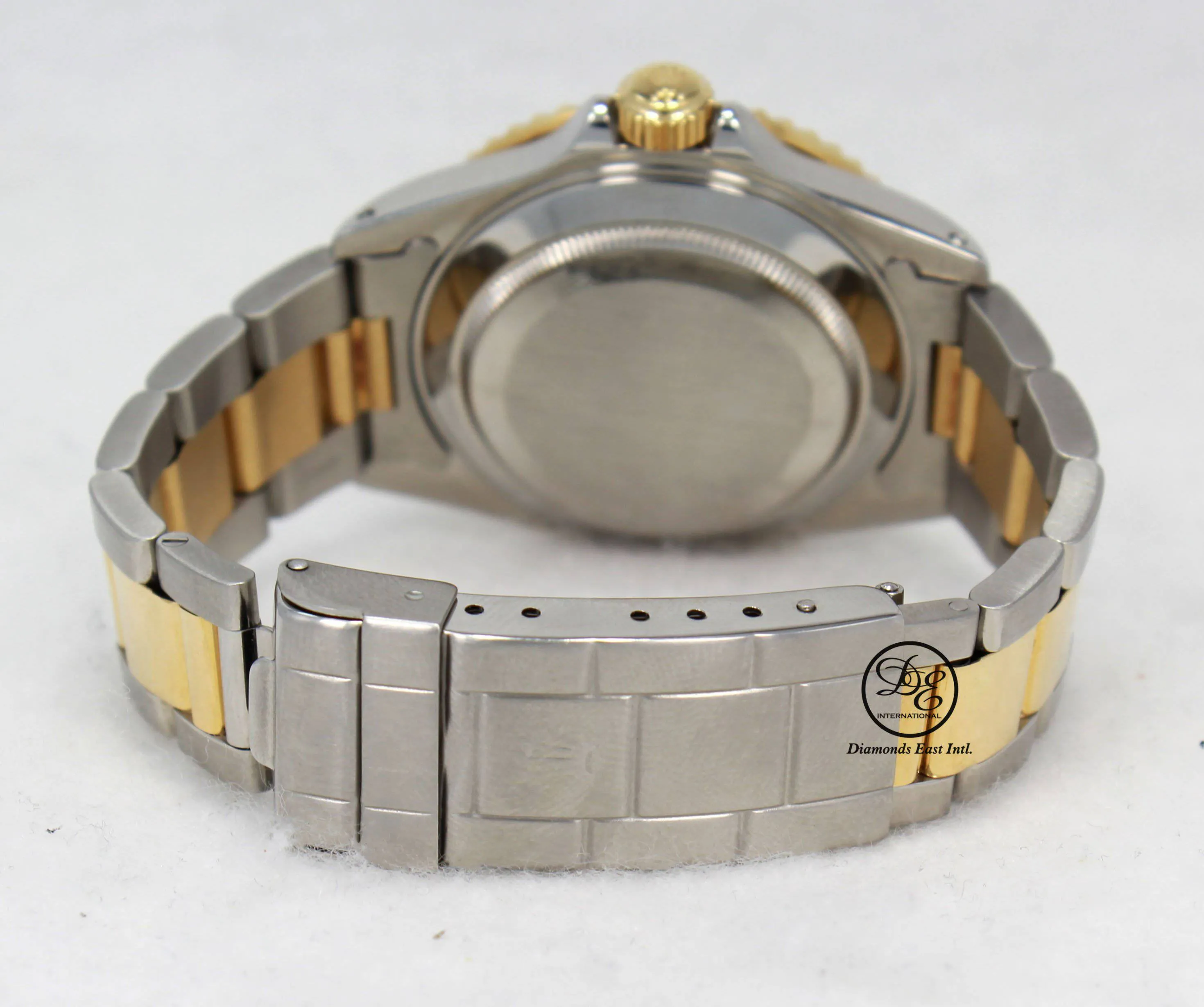 Rolex Submariner 16613 18k Yellow Gold/SS Blue Sapphires & Diamonds Dial
